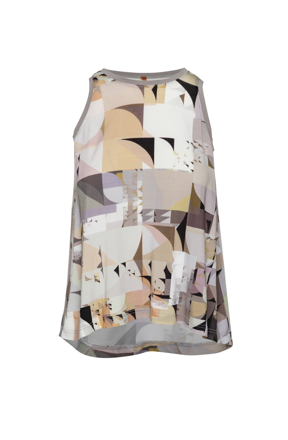Conquista Women's Print Halter Neckline Top