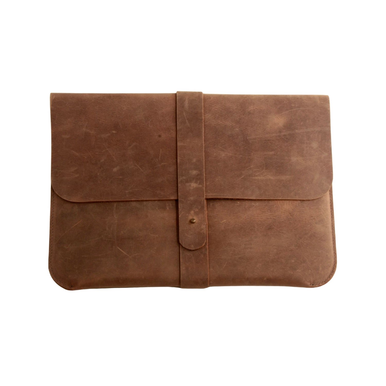 Ponti Brown Handmade Leather Tablet Case Catwalk Original