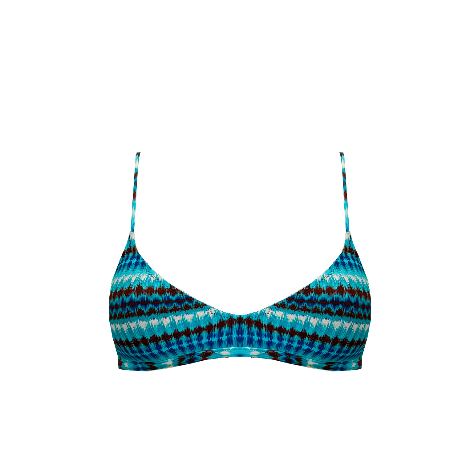 Siguelsol Women's Blue Aguas Bralette Top