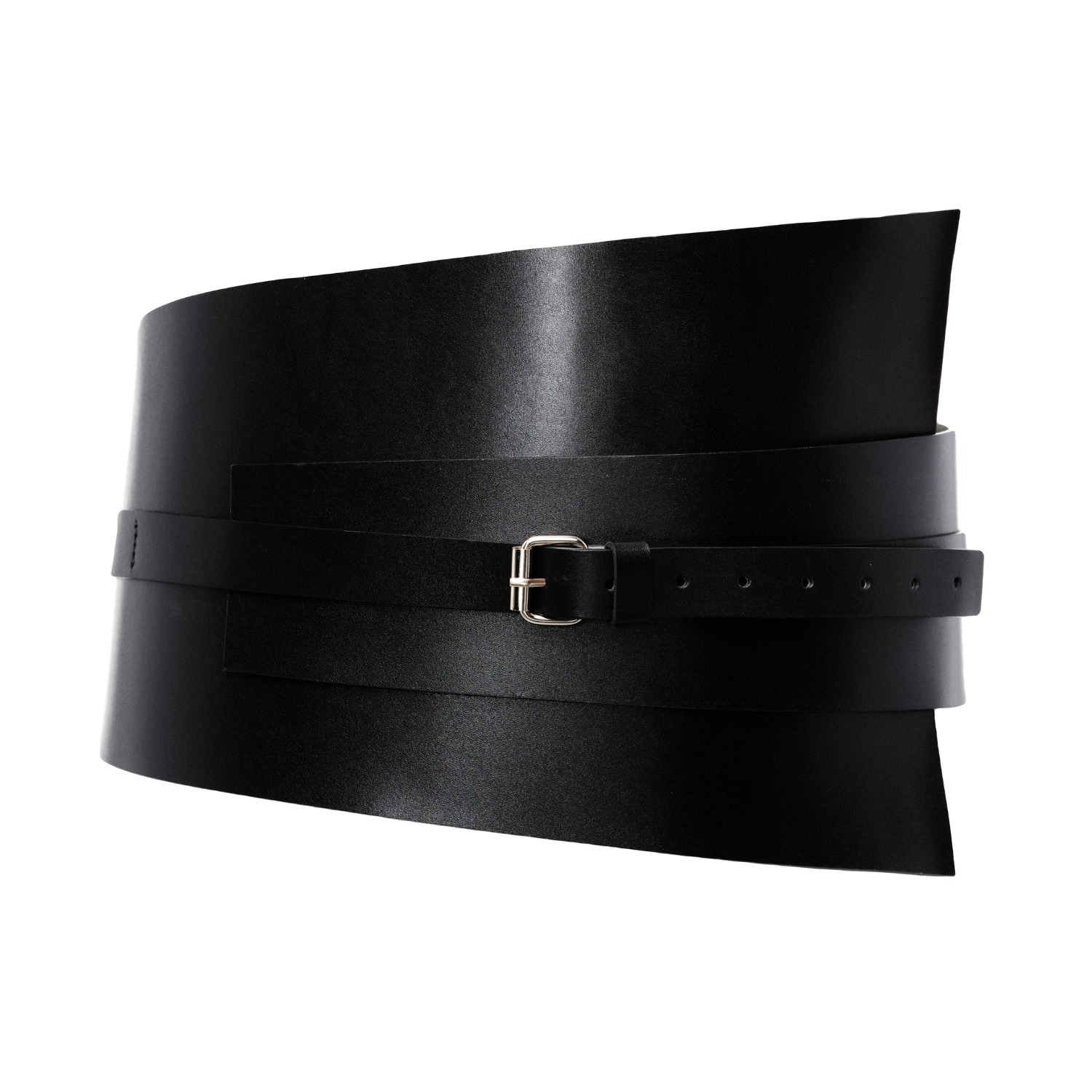 Plain Black Corset Belt