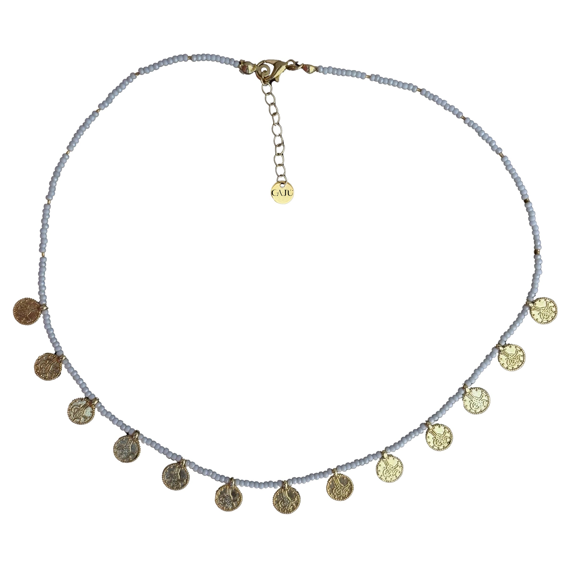 Gajú Women's White Oia Necklace - Freshwater Pearls