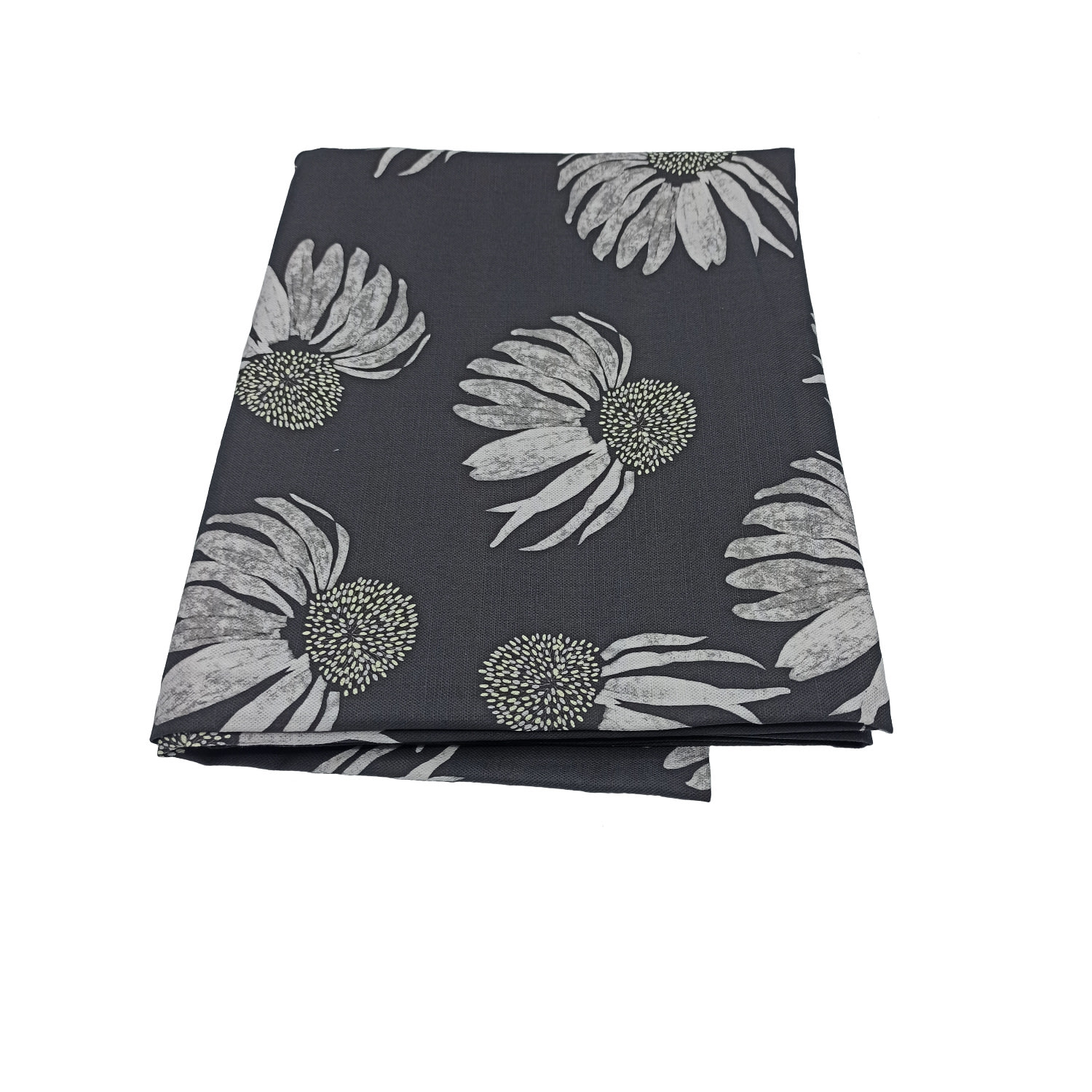 Poppi & Peaseblossom Art Table Cloth Cone Flower - Black