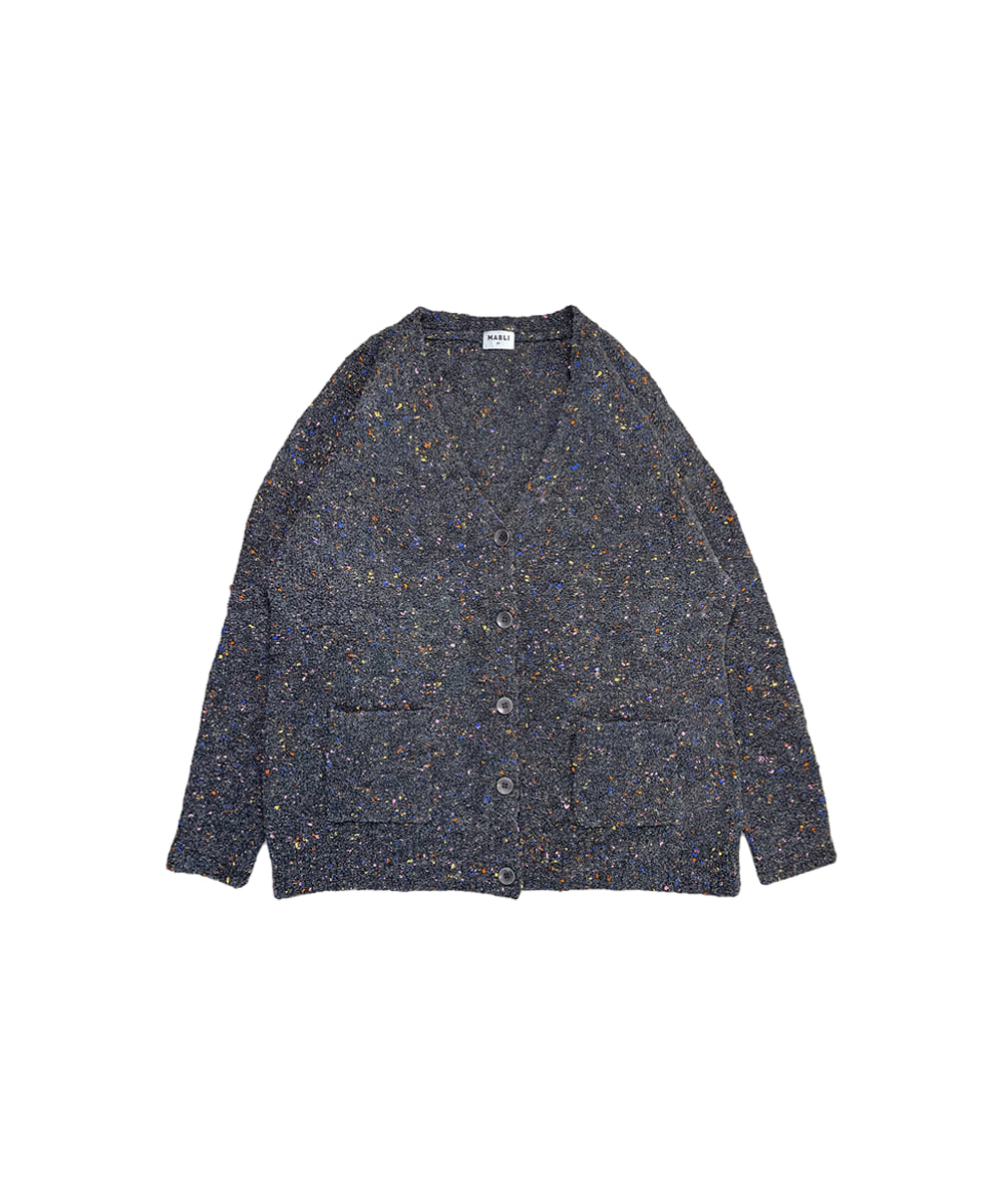 Mabli Women's Sprinkles Cardigan - Soot Sprite In Multi
