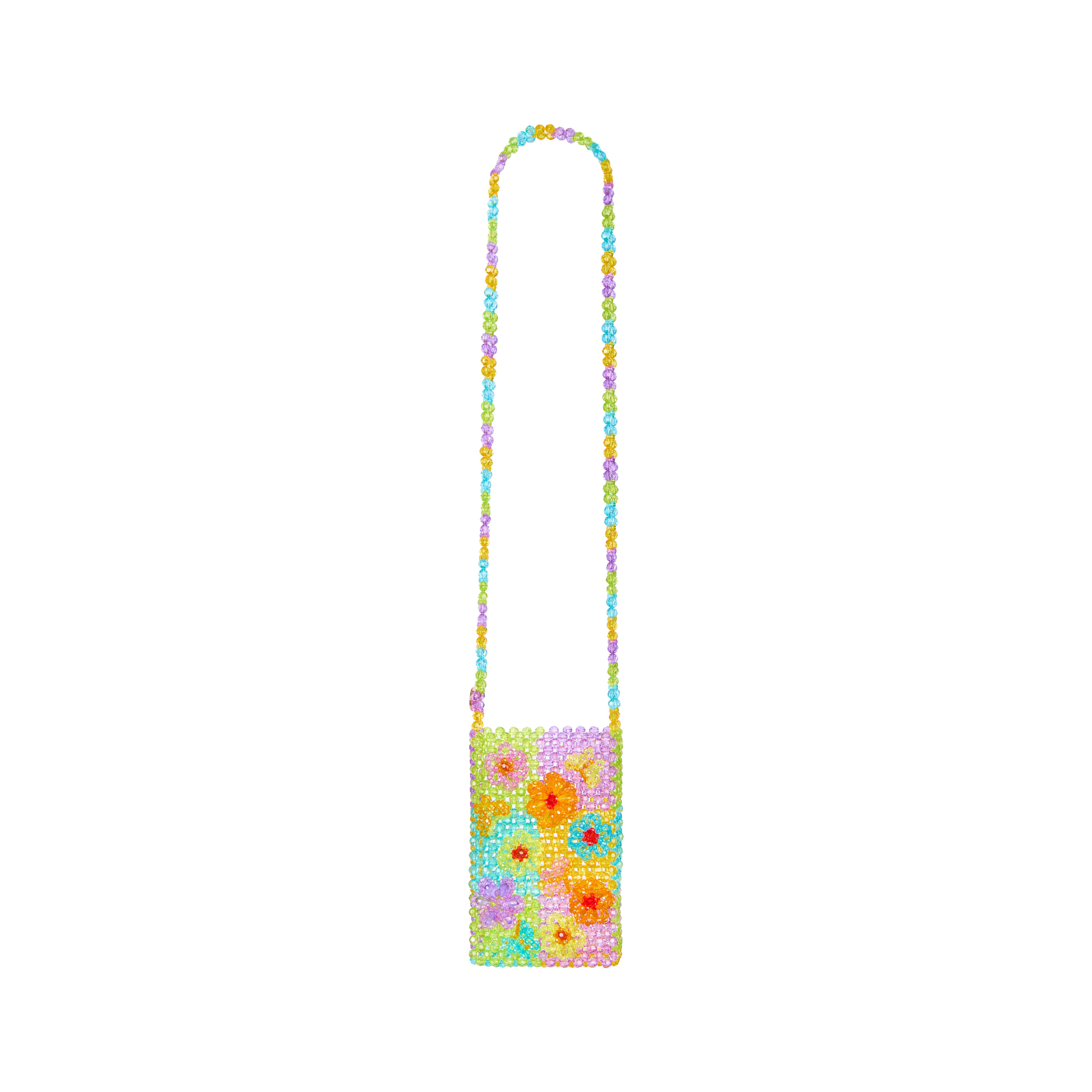 Women's Blooming Butterflies Beaded Crossbody Bag | One Size | Tillie Beads