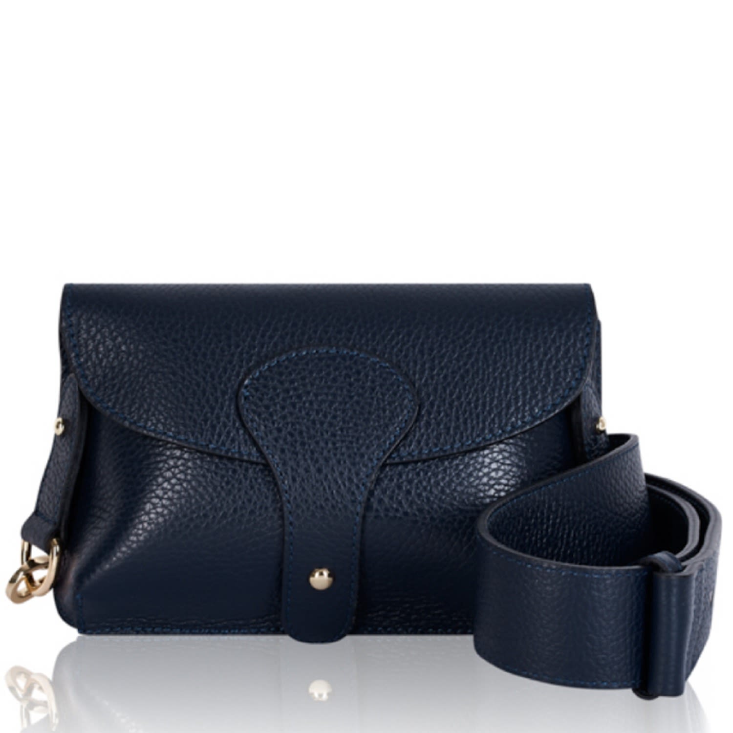 Betsy & Floss Women's Large Luca Crossbody Bag In Navy Blue In Blue