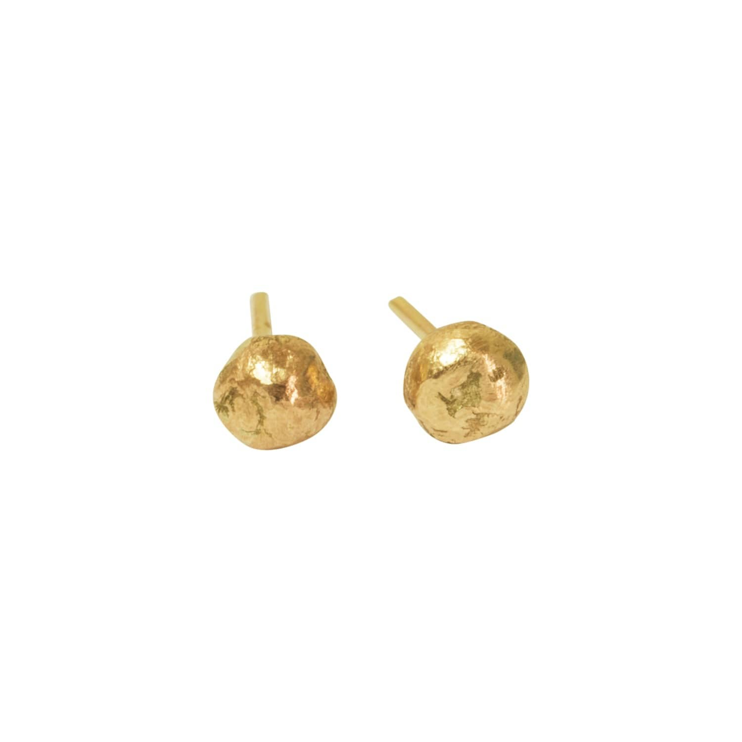 gold jewellery studs