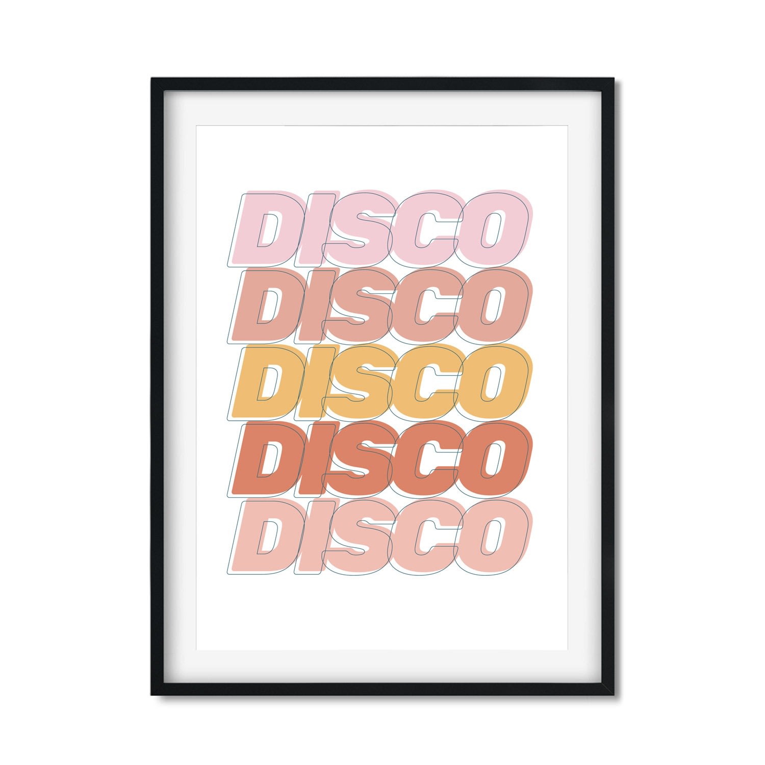 Disco, Disco, Disco A3 297 X 420Mm The Native State