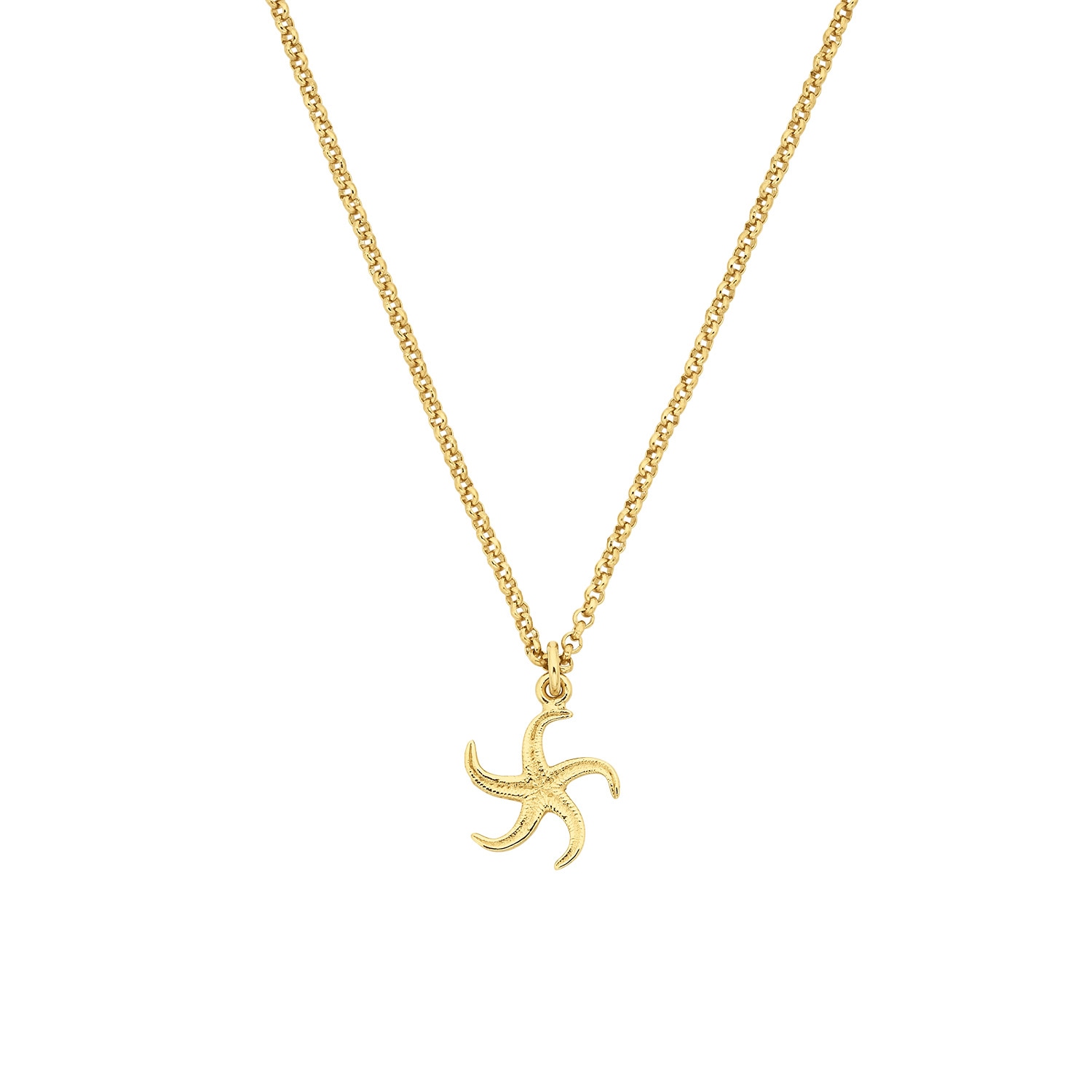 Zoe And Morgan Women's Starfish Necklace Gold In Gold
