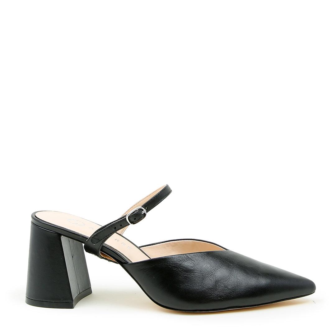 Alterre Women's Black Twiggy V Mule In Black
