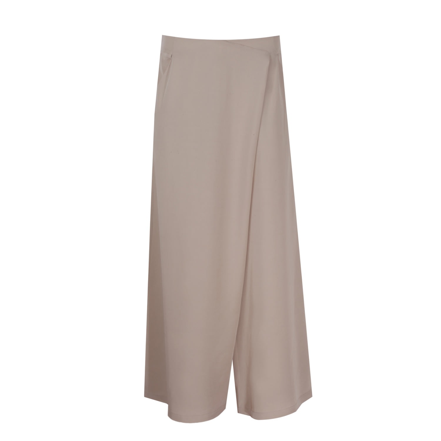 Mirimalist Women's Neutrals Sand Loose Pants Ecru In Gray