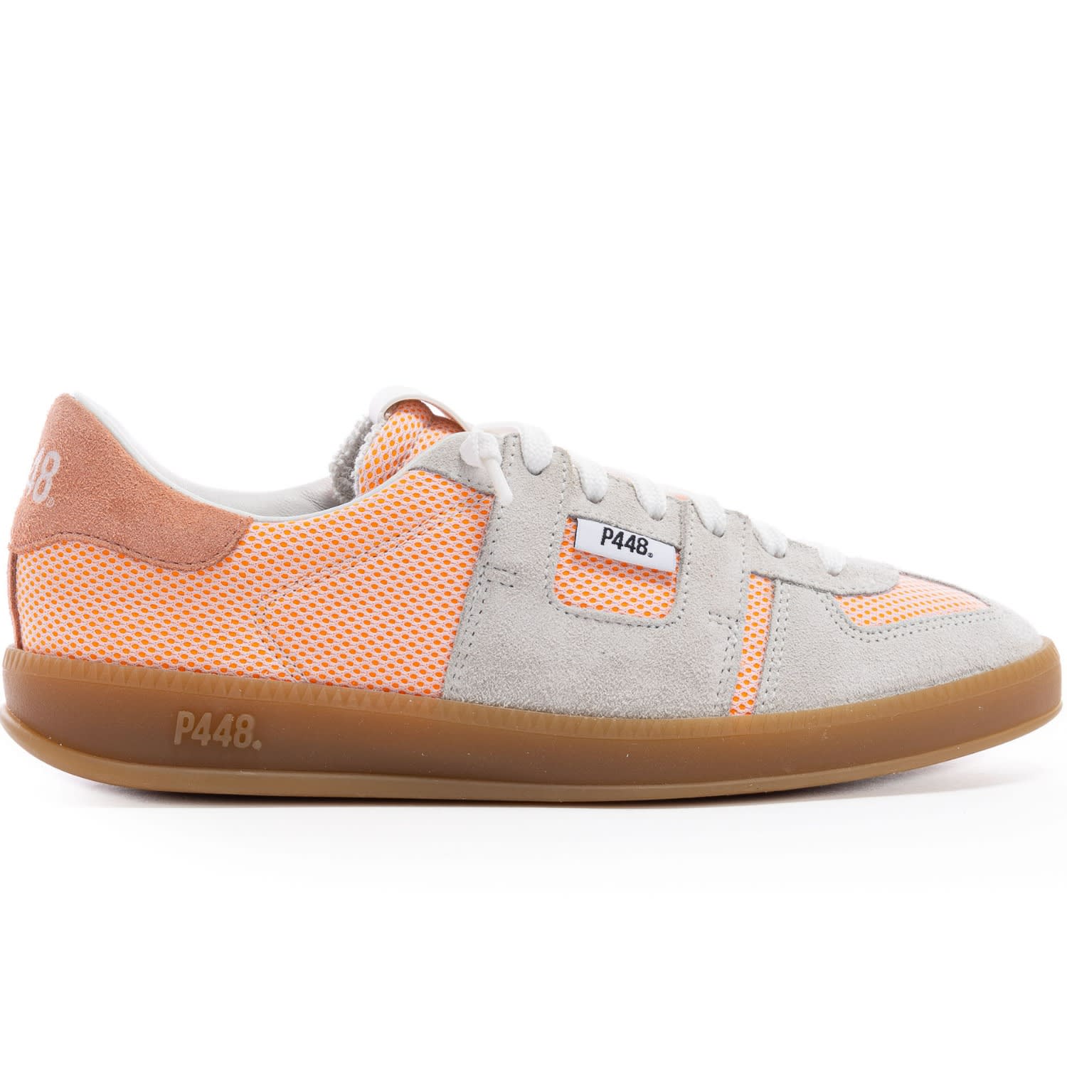 P448 Monza Sneaker In Yellow/orange