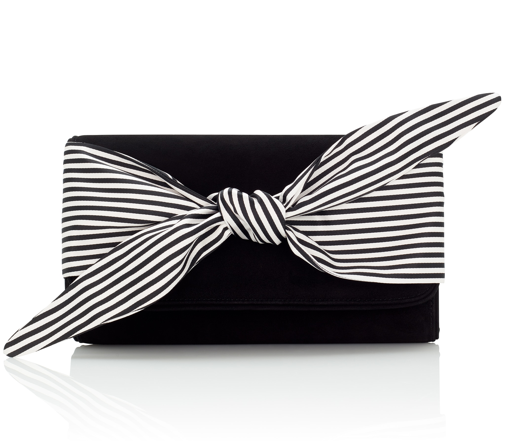 Women’s Black Florence Liquorice Clutch One Size Emmy London