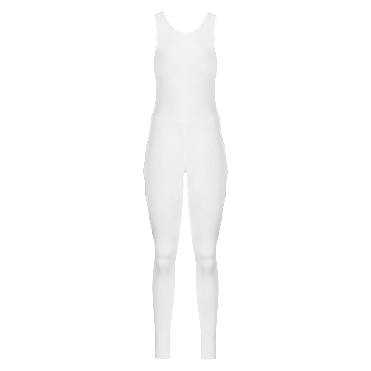 Basak Couture Women's  Store White Jumpsuit In White