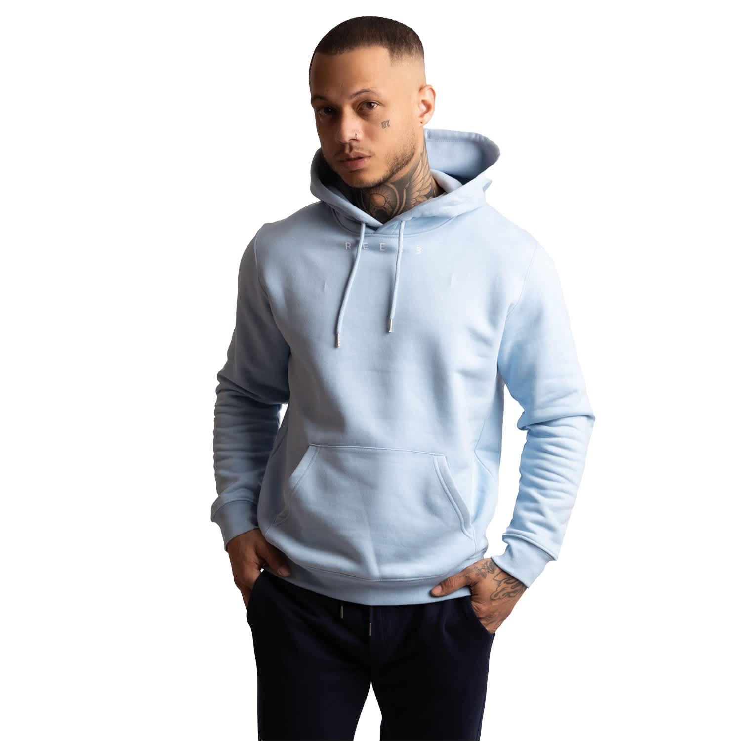 light blue designer hoodie