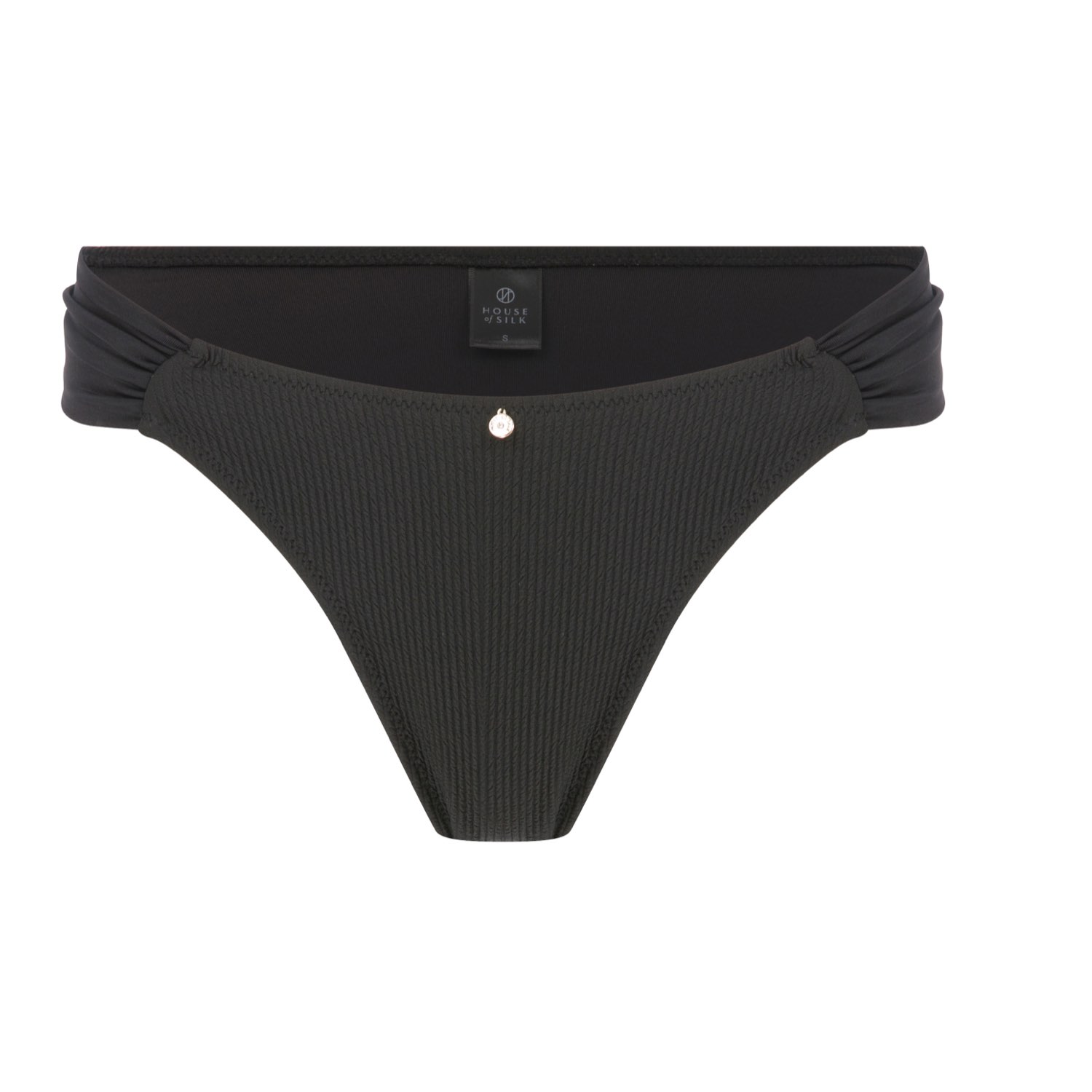House Of Silk Women's Luna Bikini Bottom Black In Black