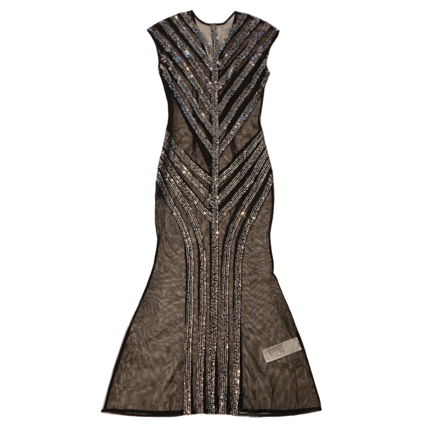 Oxfold Women's Black Noir Spark Sequin Dress In Black