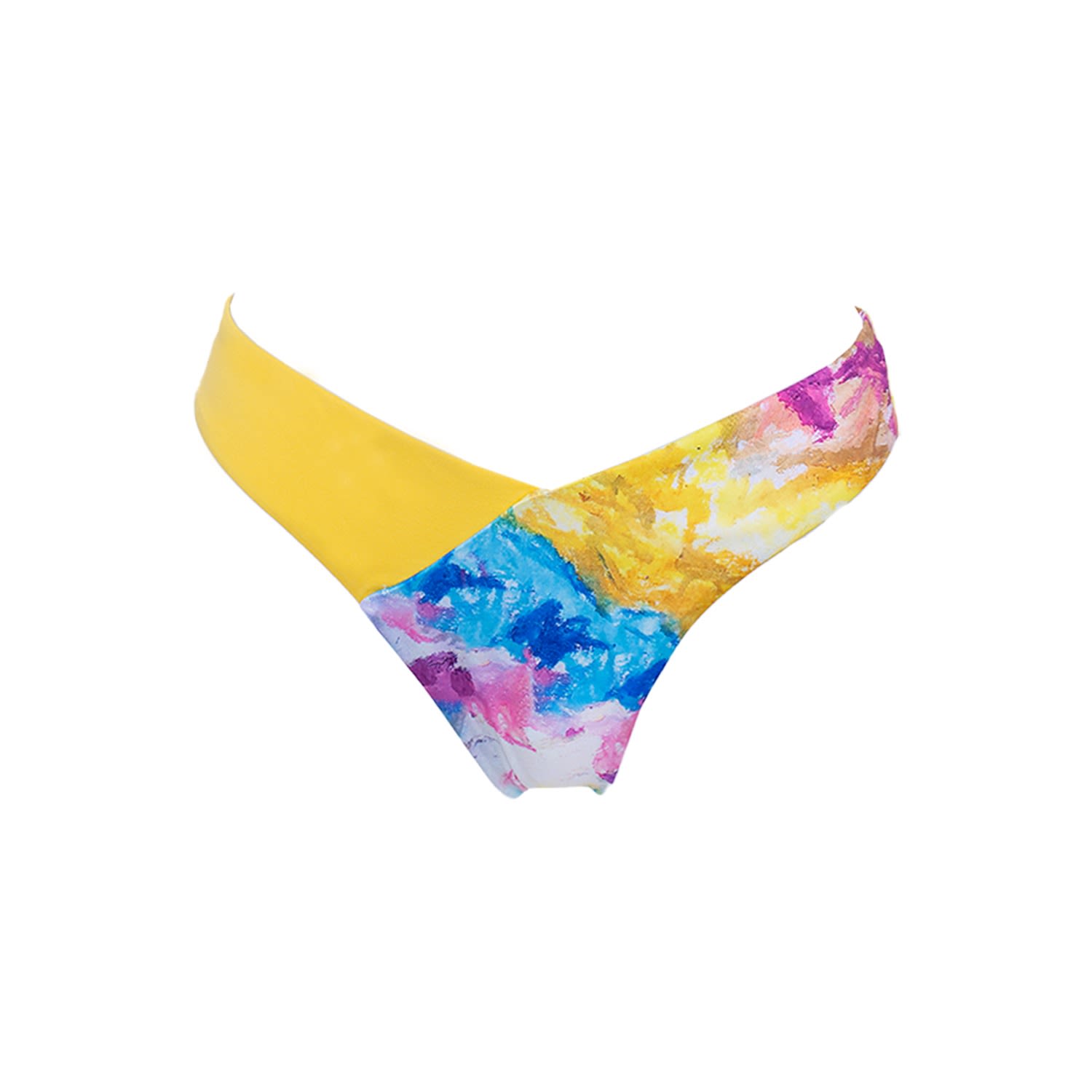 Aulala Paris Women's Aulala X Fuchsia - Art Tanga Bottom - Helio - Multicolour In Pink