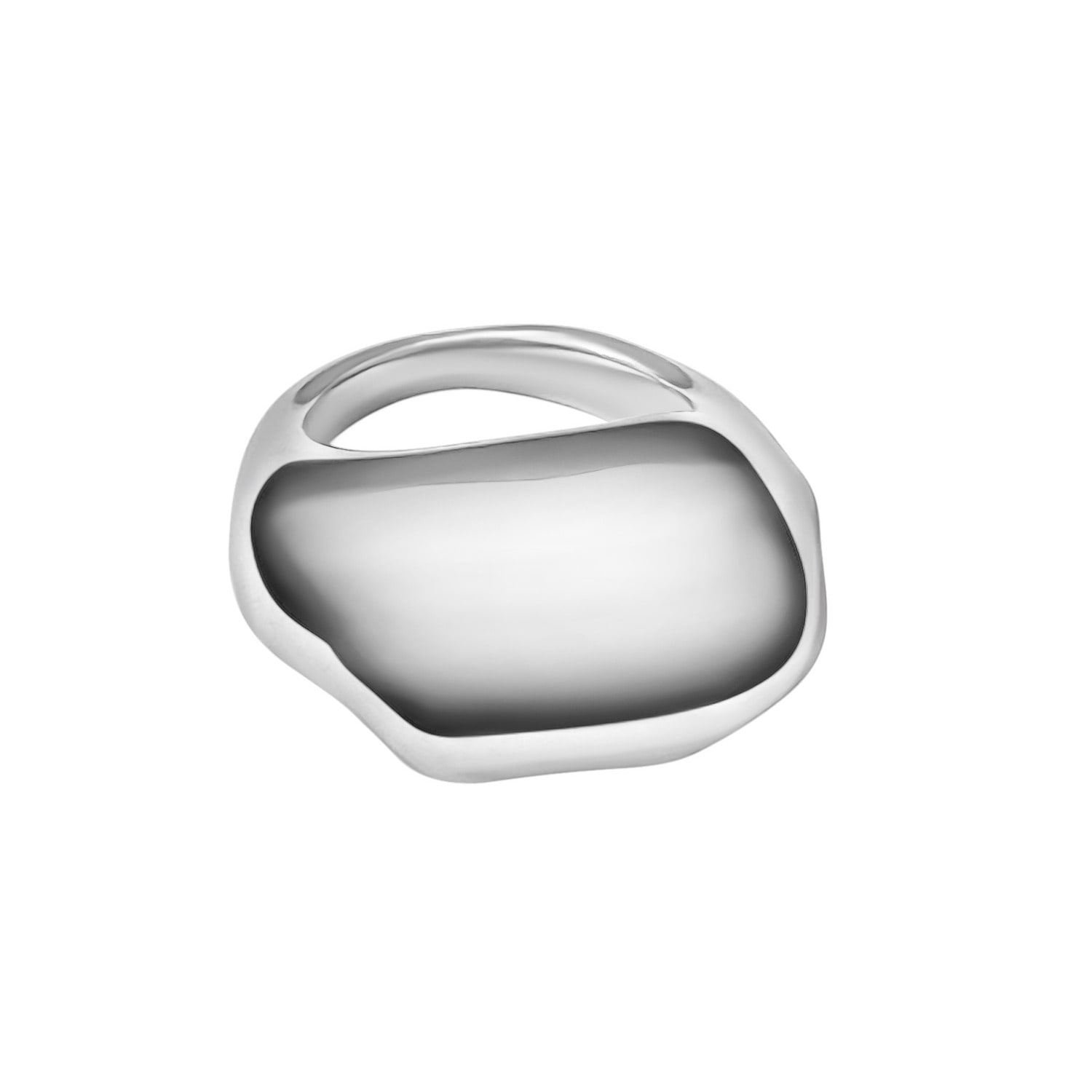 Glasstyk I/s Women's Silver Rocky Ring Steel