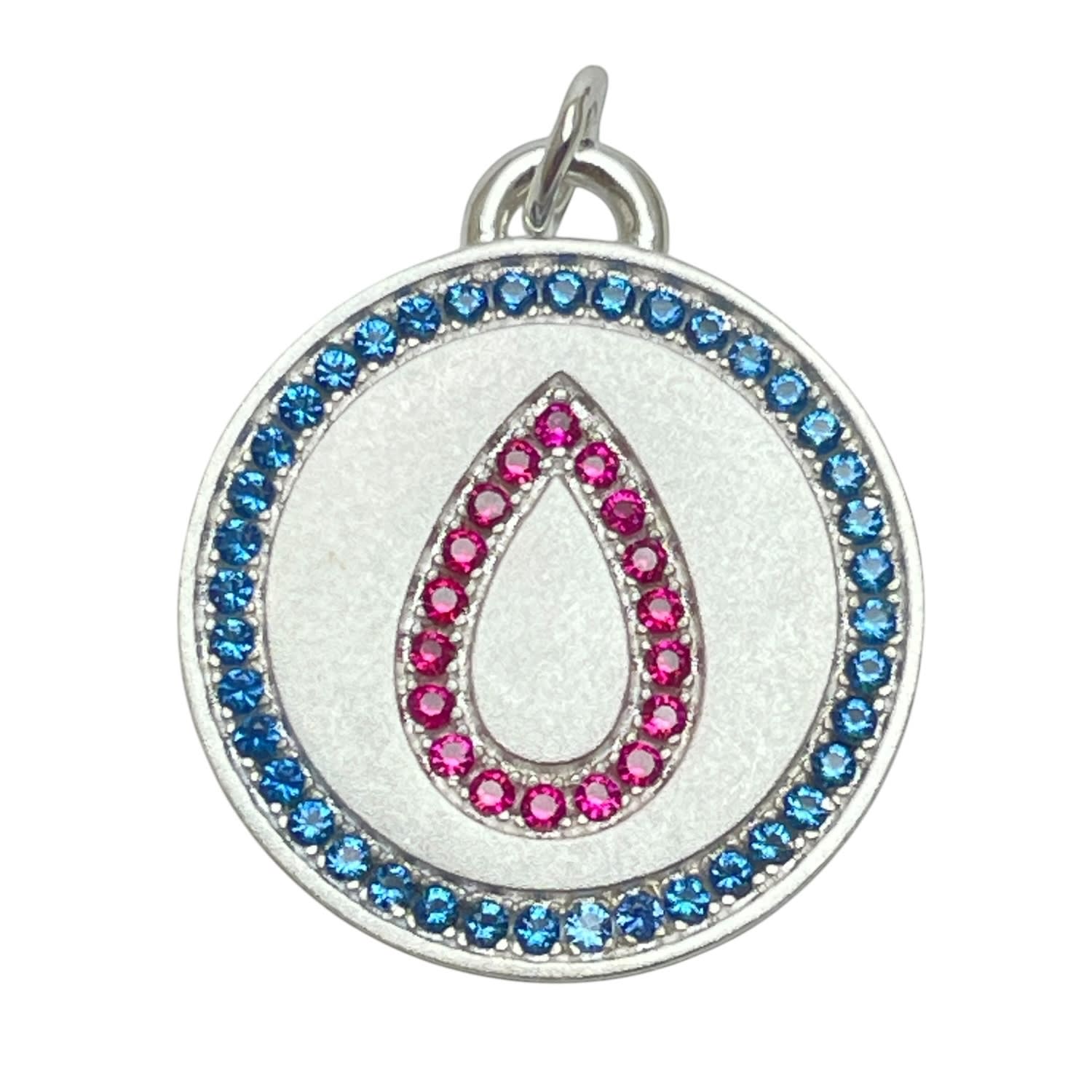 Dorota Lasak Women's Blue / Pink / Silver Sweet Blood Sterling Silver Charm In Multi
