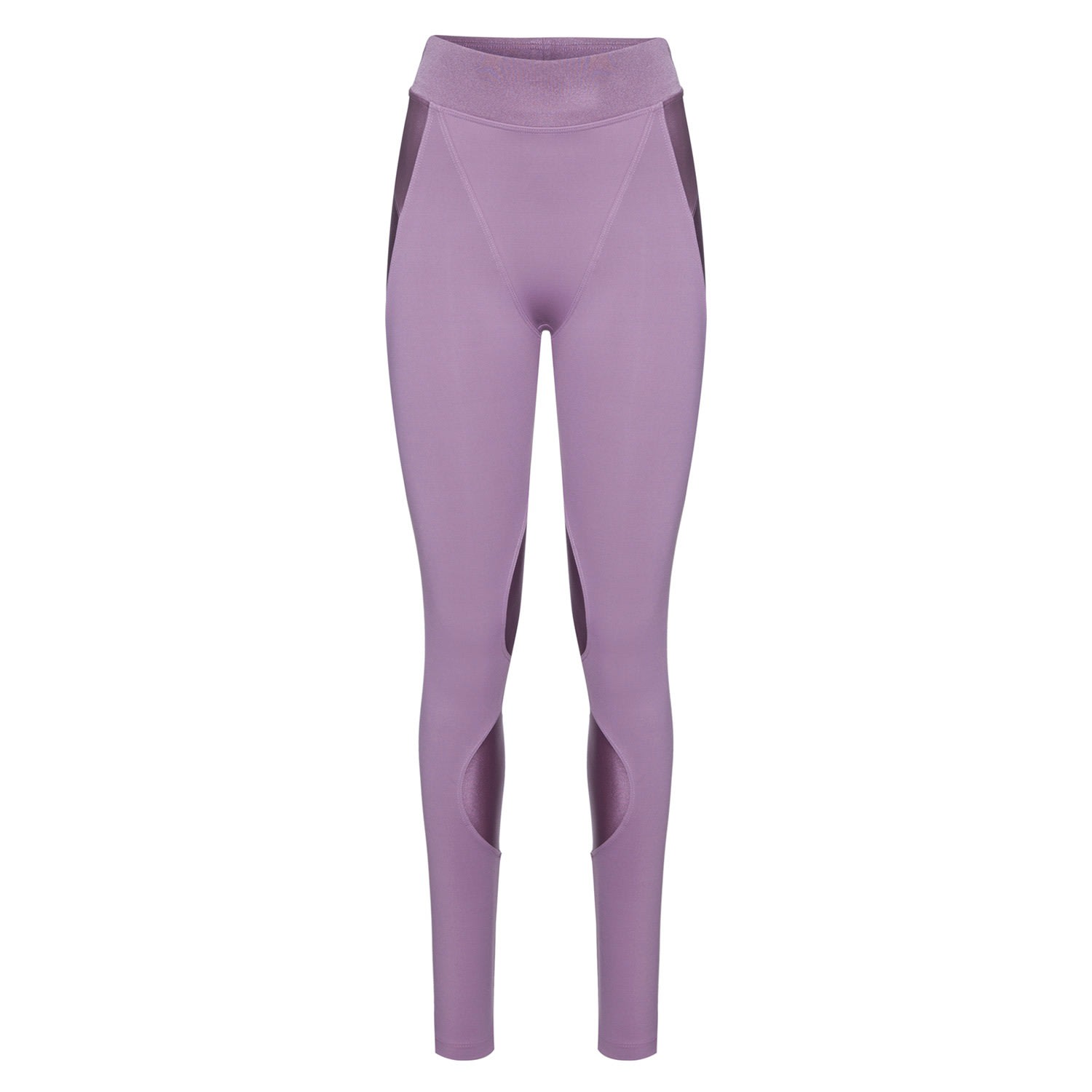 Balletto Athleisure Couture Women's Pink / Purple Legging Cutouts Glow - Pink & Purple