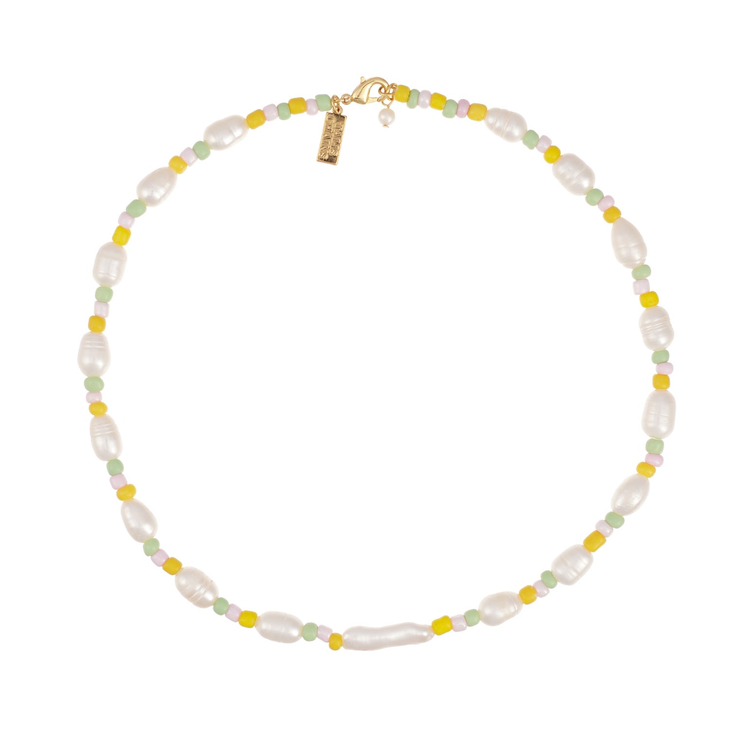 Women’s Pearly Delight Necklace- Multicolour Talis Chains