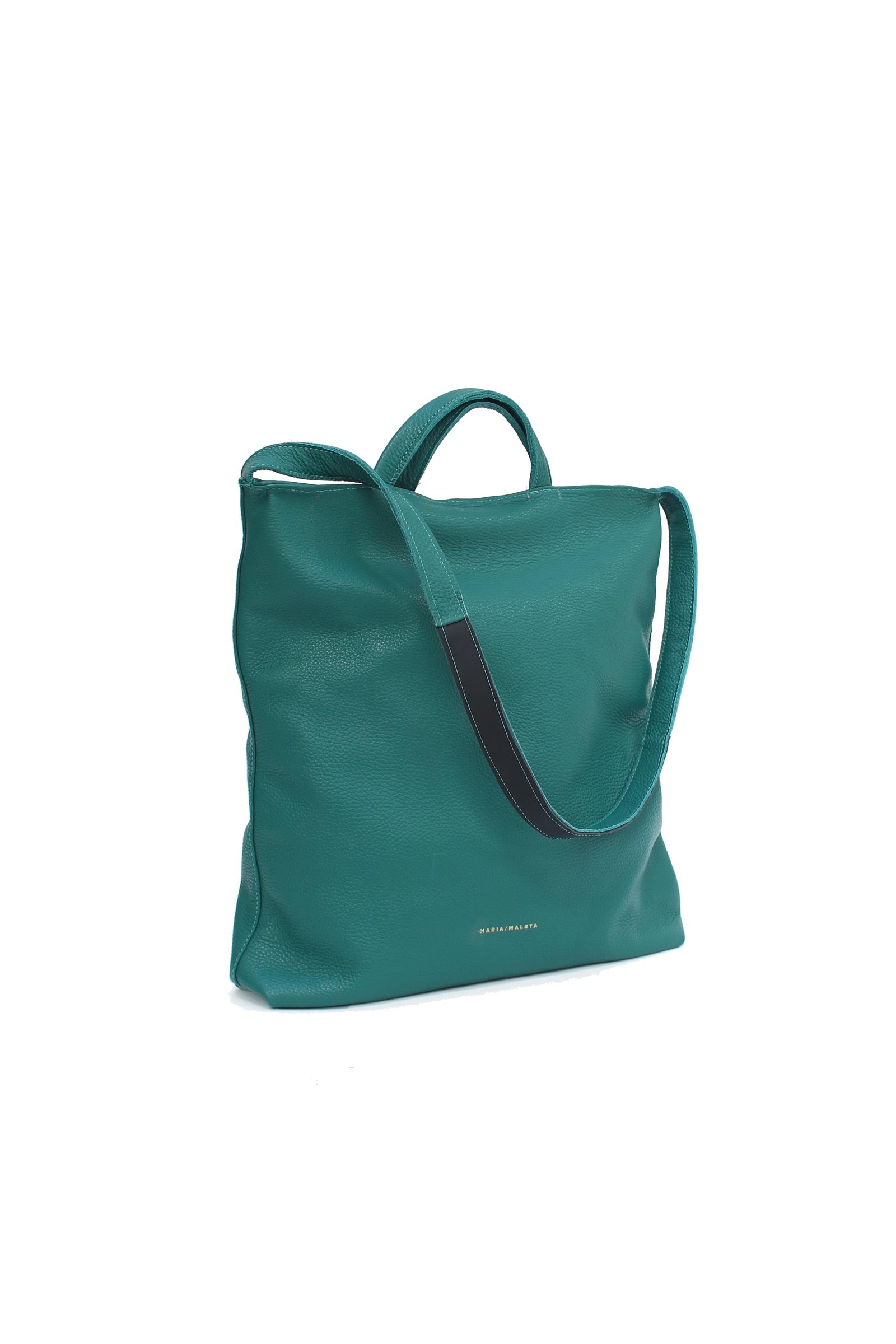 Women’s Shopping Bag - Green One Size Maria Maleta