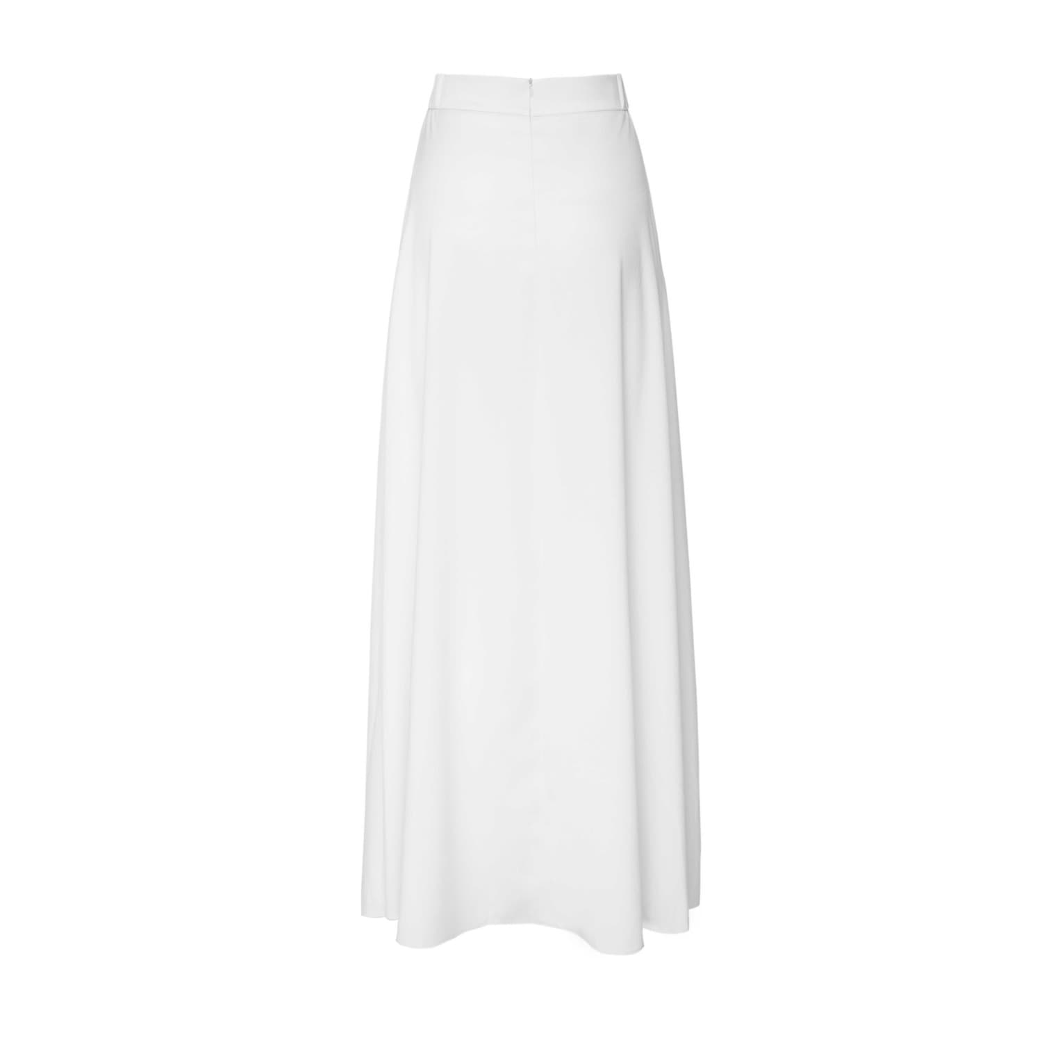 long white skirt