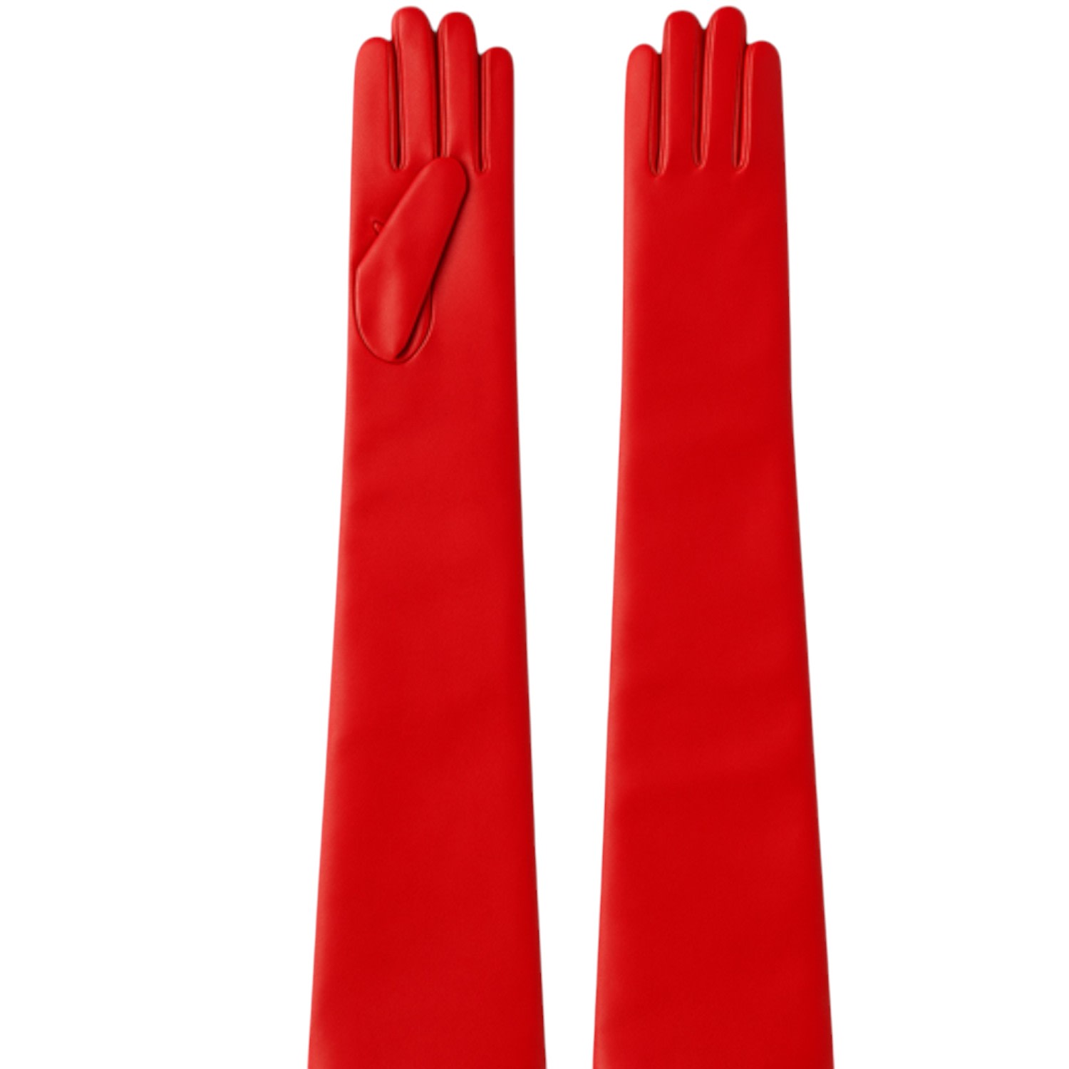 High Heel Jungle By Kathryn Eisman Women's Florence Leather Glove Red