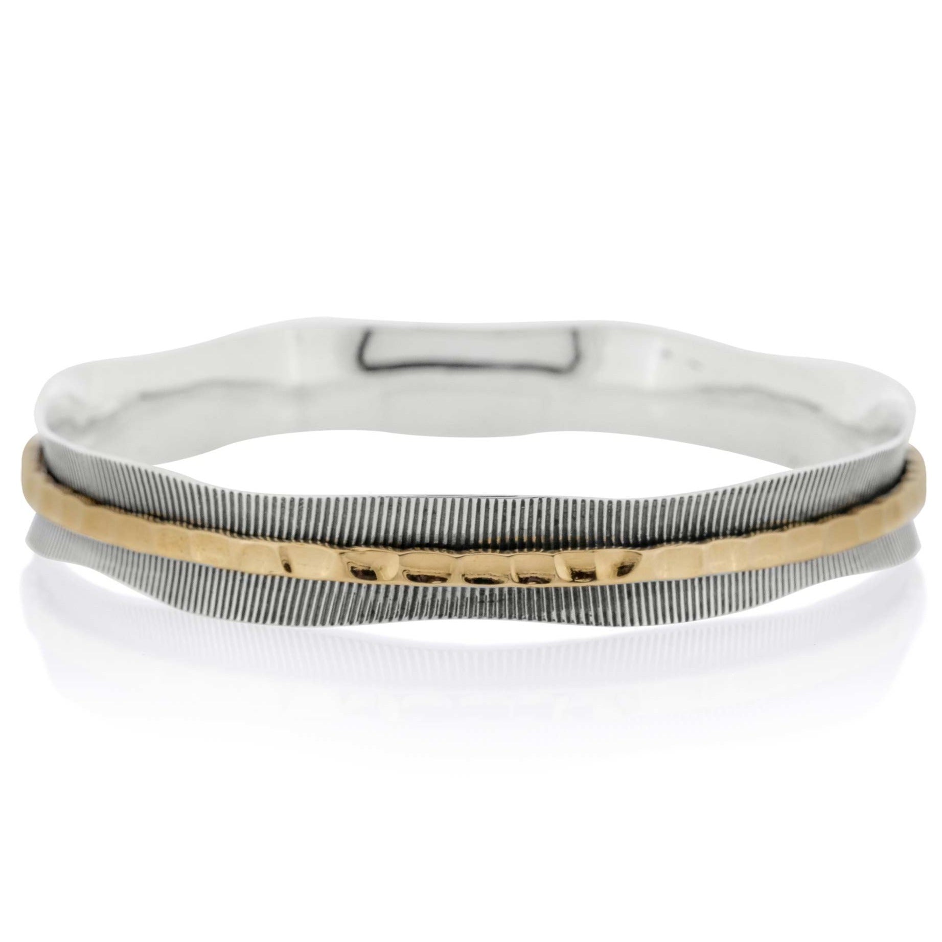 Charlotte's Web Jewellery Women's Let It Flow Silver Spinning Bangle In Silver