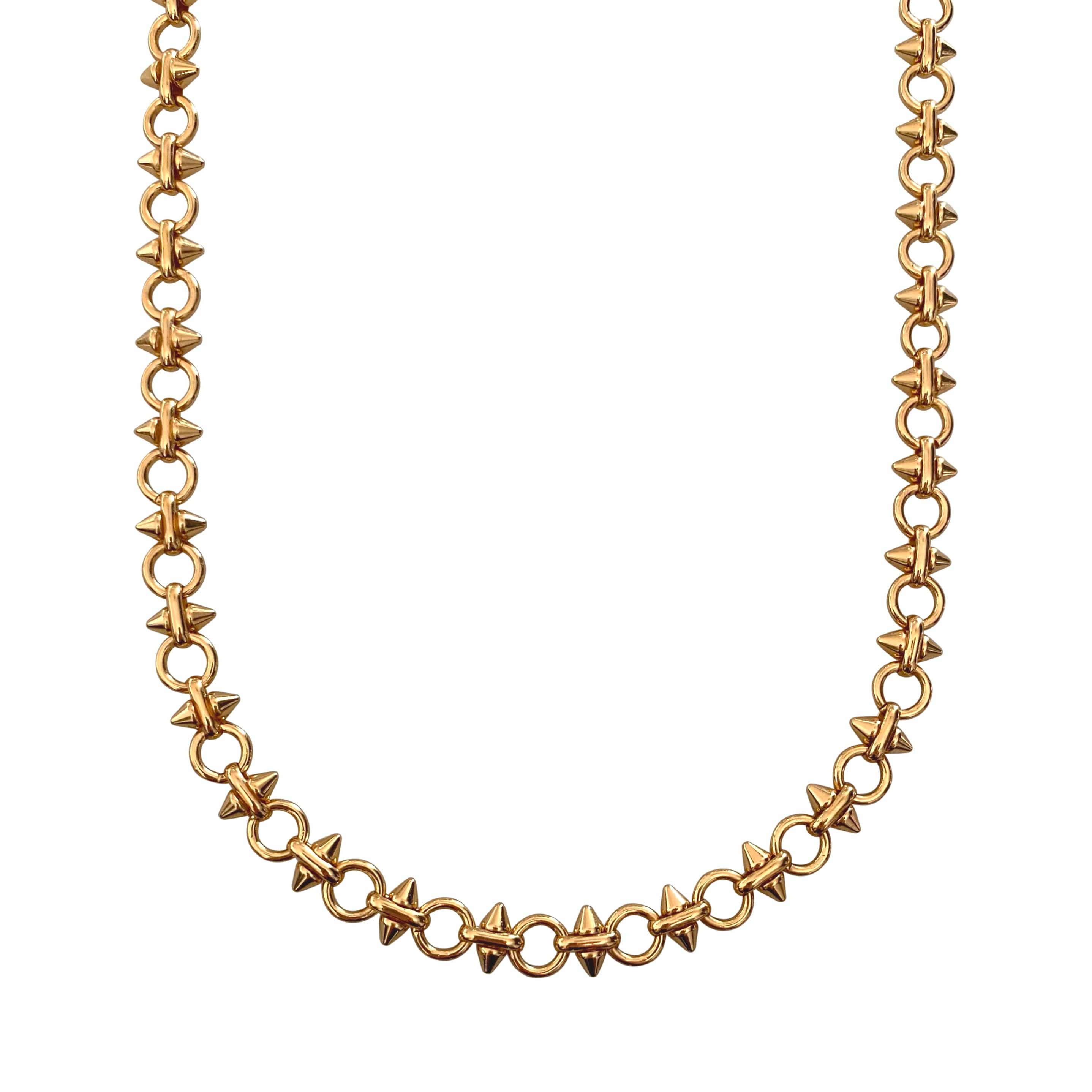 In Cauda Venenum Women's Gold Cult Necklace