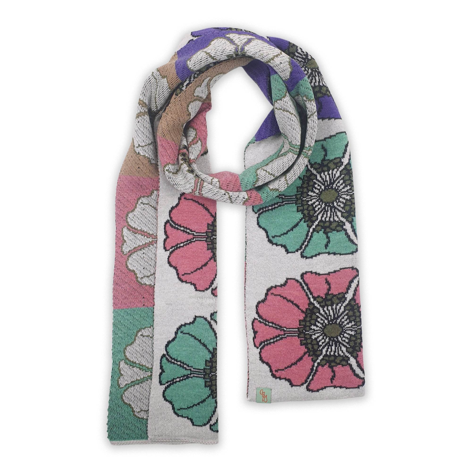 Otto & Spike Women's Scarves - Lush - Merino - Pink