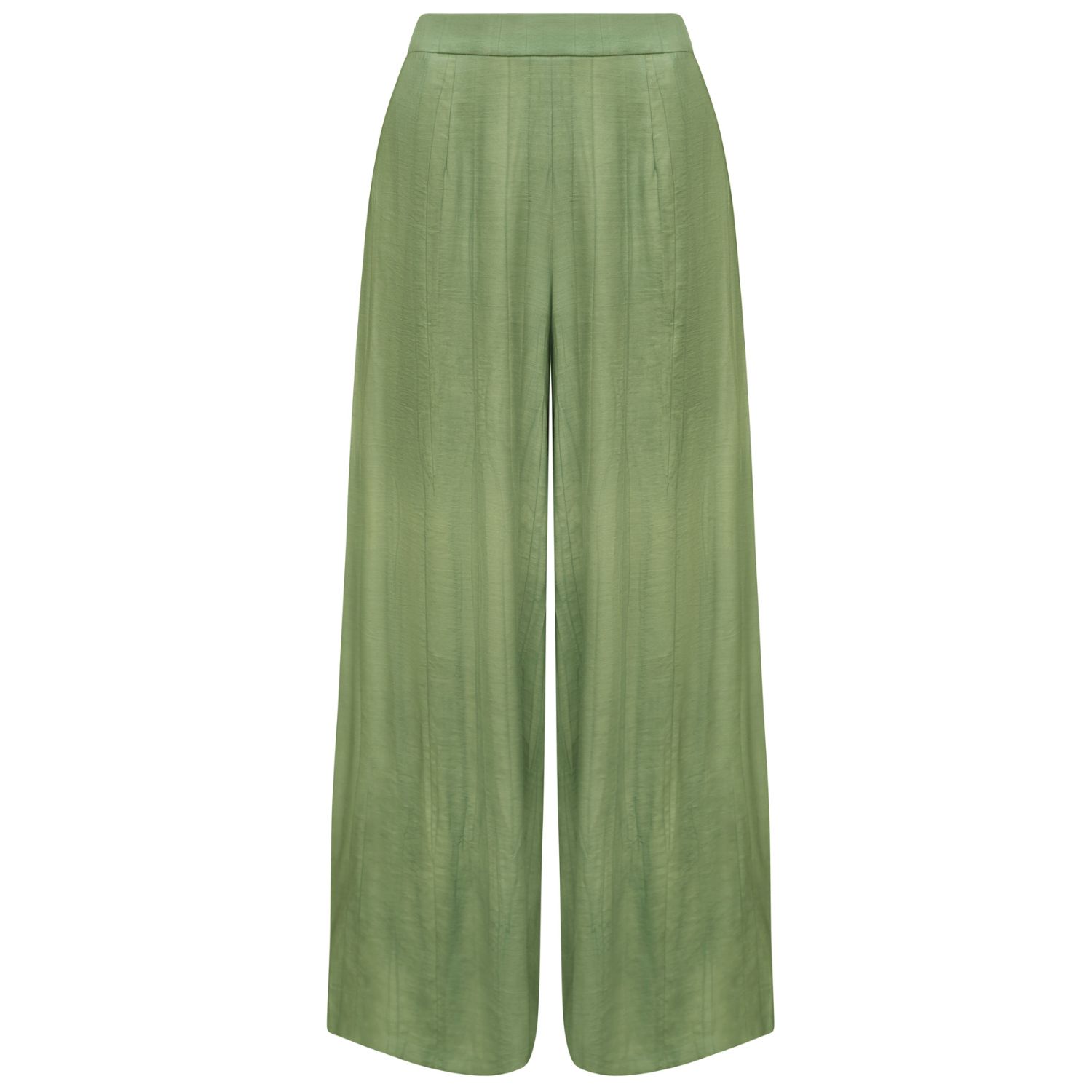 Traffic People Women's Sunkissed Wide Boy Trousers In Green In Green