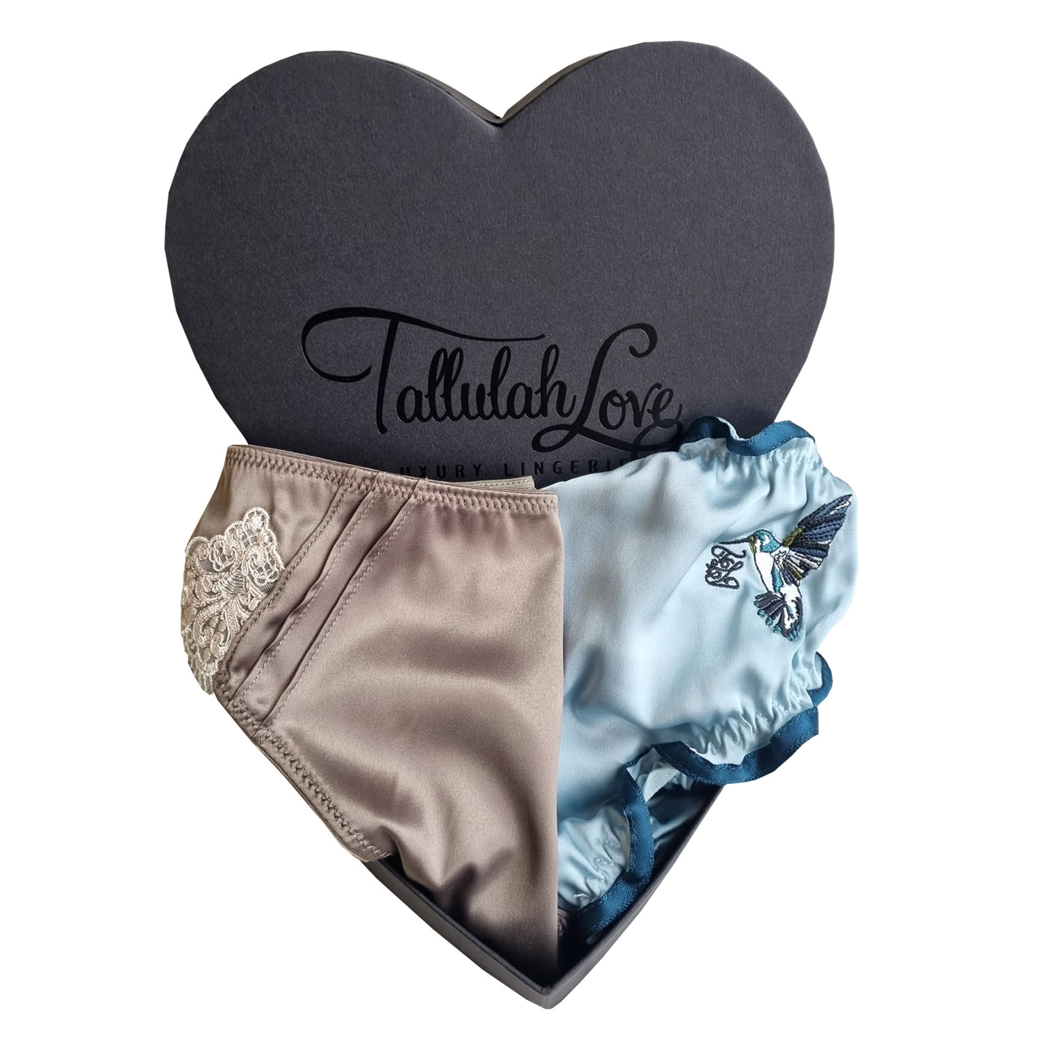 Women’s Blue / Neutrals Iced Caramel Latte Gift Set Small Tallulah Love