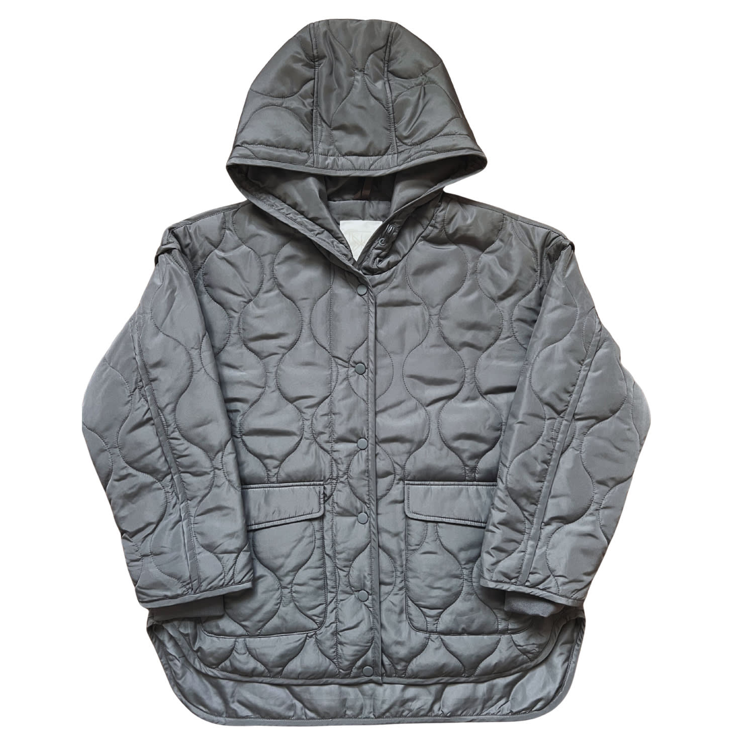 Kaldtvaer Women's Brevik Grey Quilt Jacket In Gray