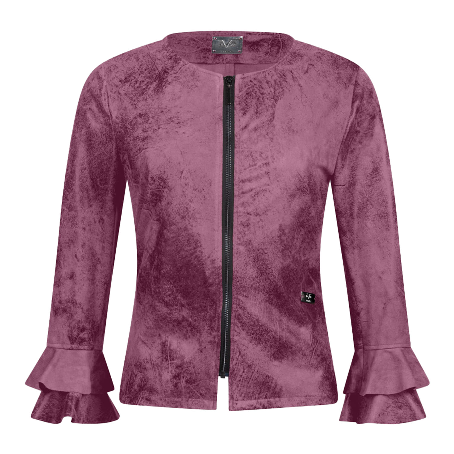 19v69 Italia By Versace 19.69 Abbigliamento Sportivo Srl Women's Pink / Purple Jacket Udine- Rosewood In Pink/purple