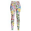 Jessie Zhao New York High Waist Yoga Leggings In Blooms