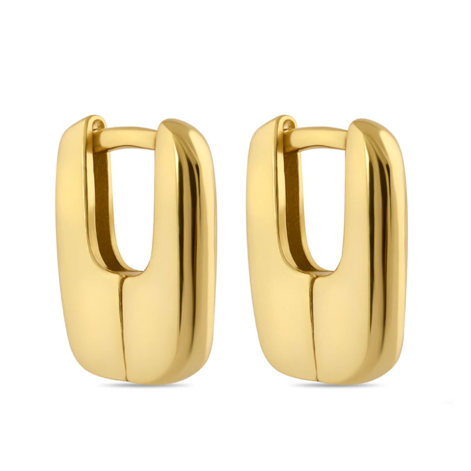 Sara Shala Design Women's Gold Rita Earrings In Burgundy