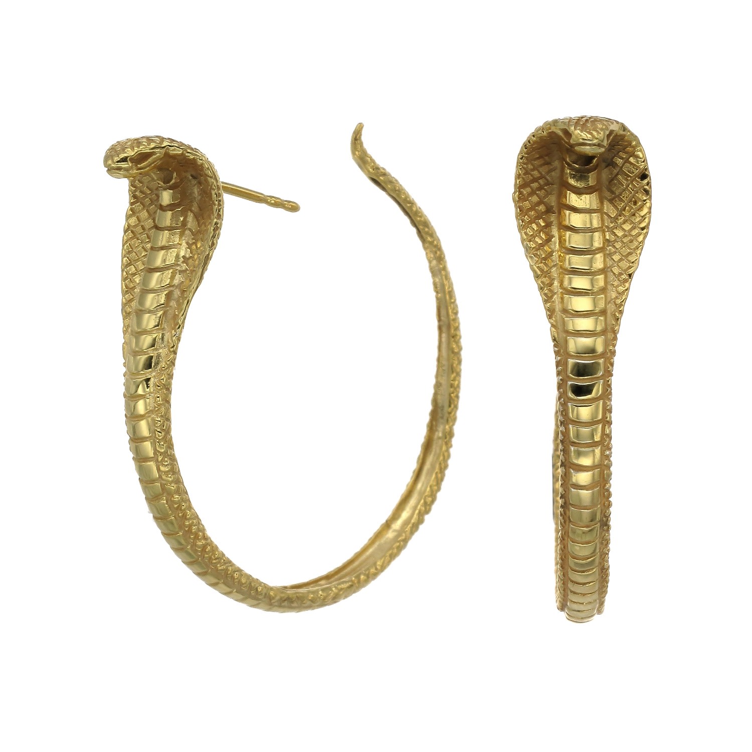 Zoe And Morgan Women's Protect Me Hoops Gold