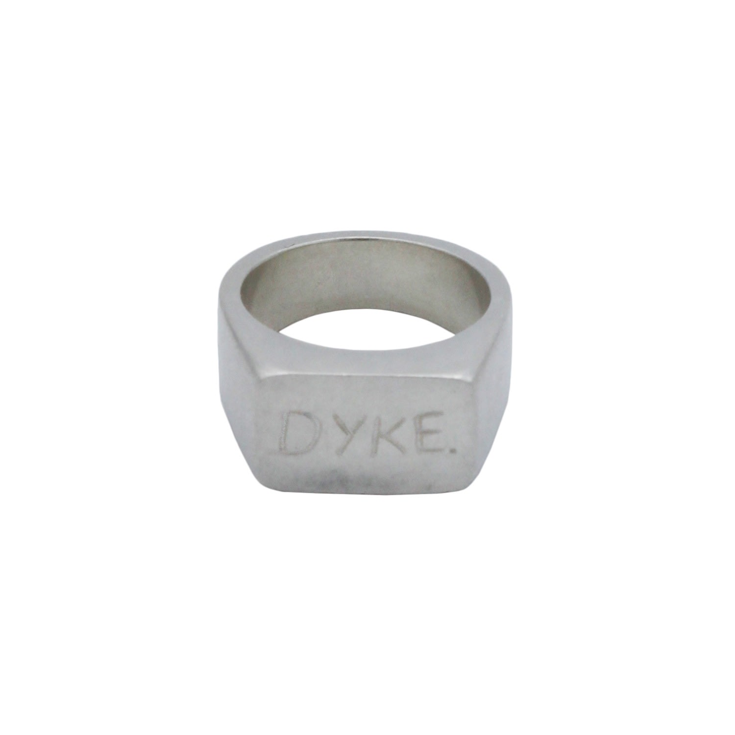 Women’s Silver Chunky Dyke Ring Iona Hindmarch Bisset