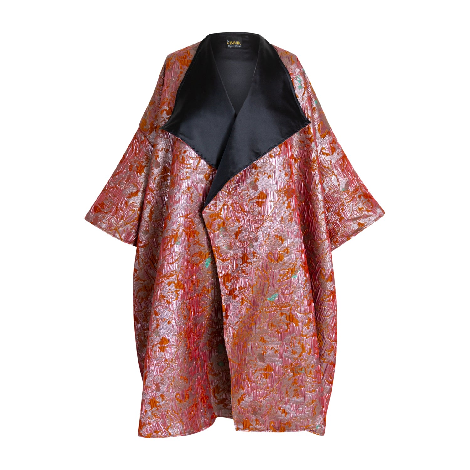 Women’s Brown Reversible Opera Coat - Capriccio One Size Byvinnik