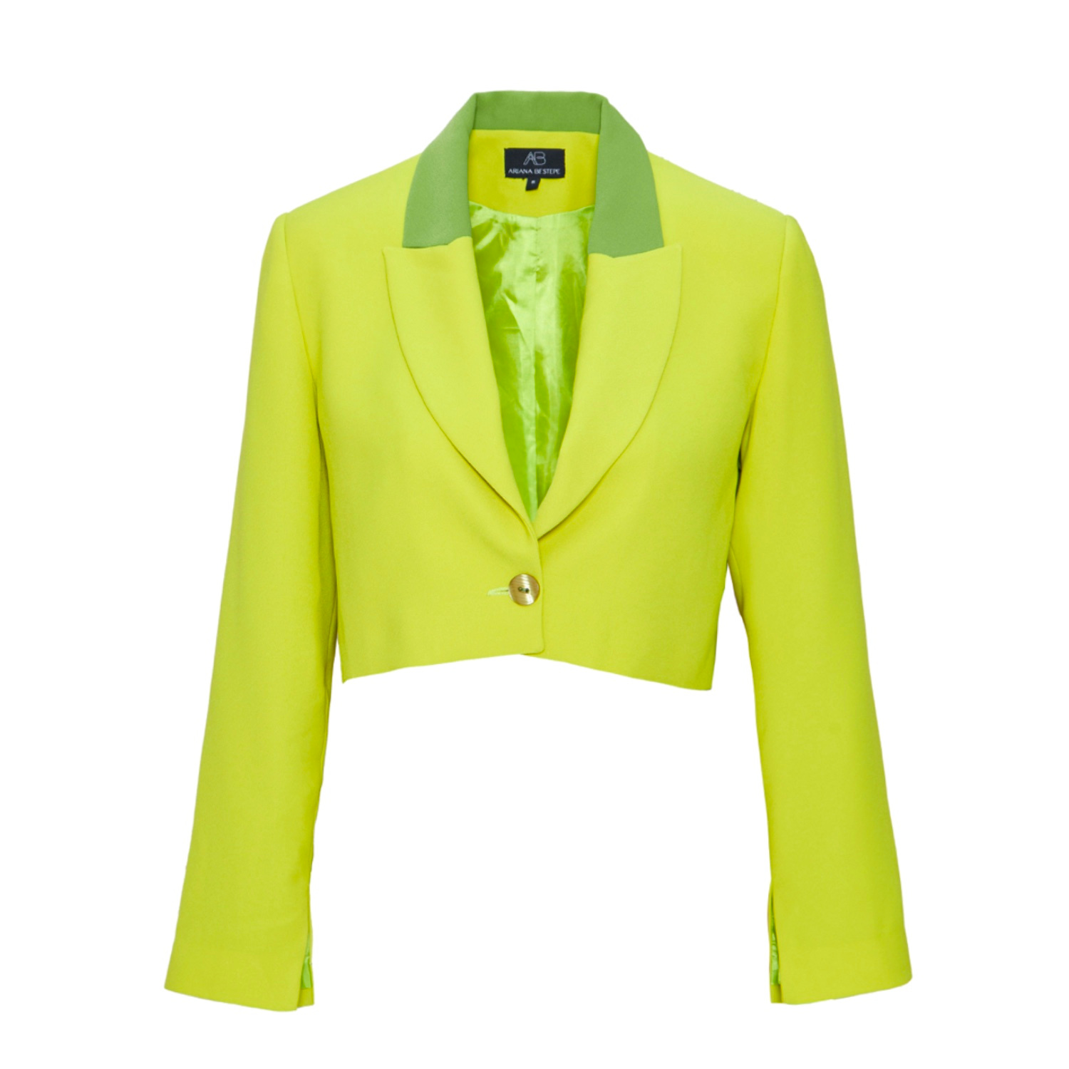 Ariana Bestepe Women's Yellow / Green Missa Lime Jacket