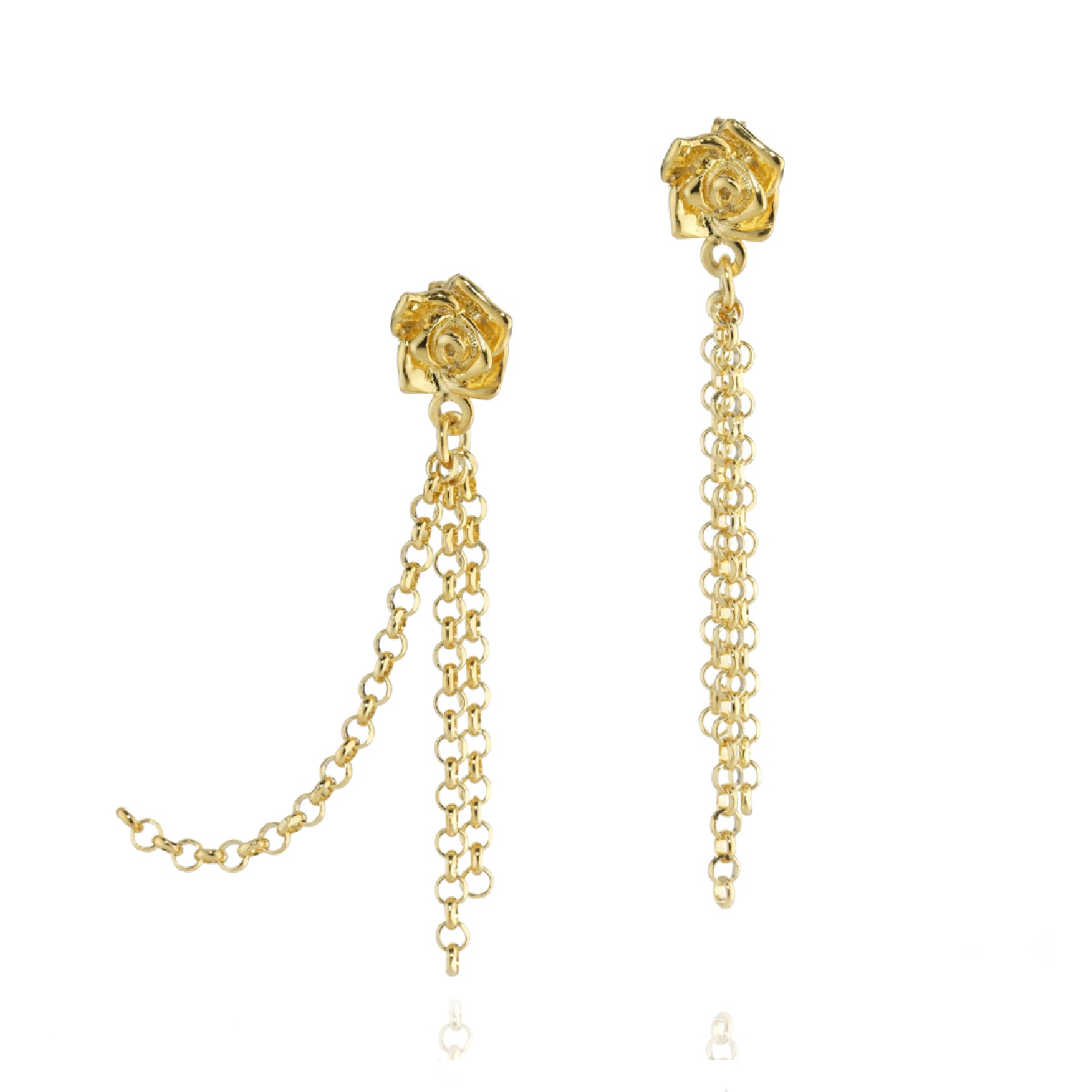 Women’s Shine Unaloe Earrings Gold-Plated