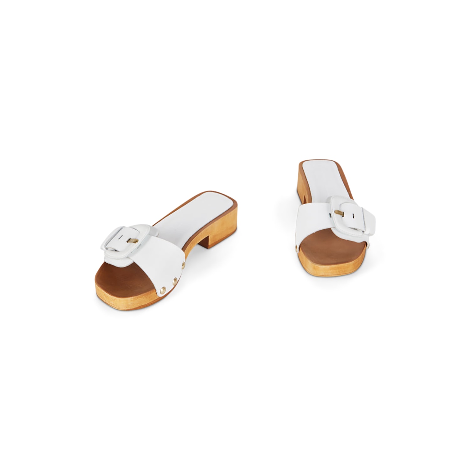 Intentionally Blank Mar Clog In White