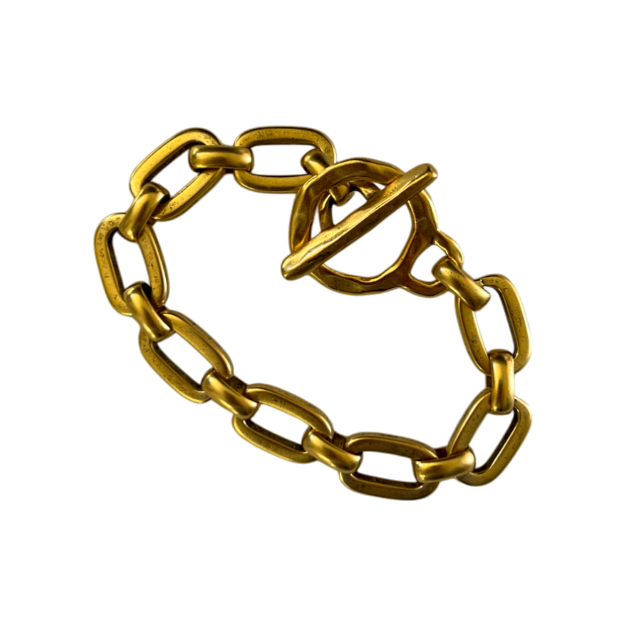 Sccollection Women's Beau Chunky Gold Bracelet