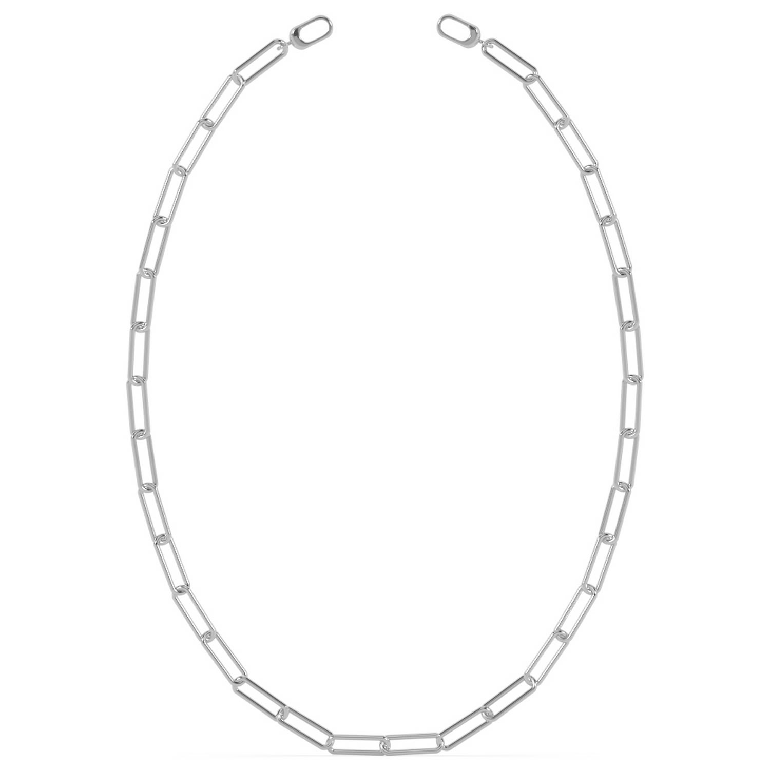 Oni Fine Jewelry Women's Silver Maxi Clip Necklace In Silver