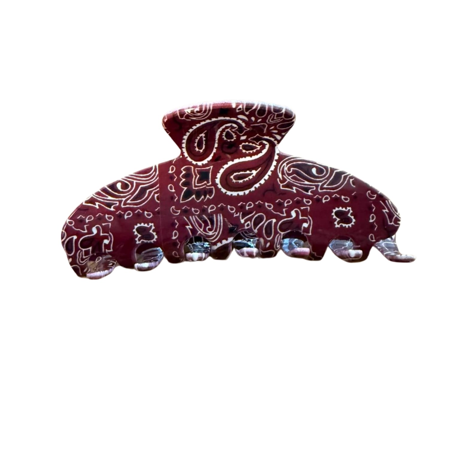 Eclipse Women's Red / Black Bandana Breeze In Burgundy