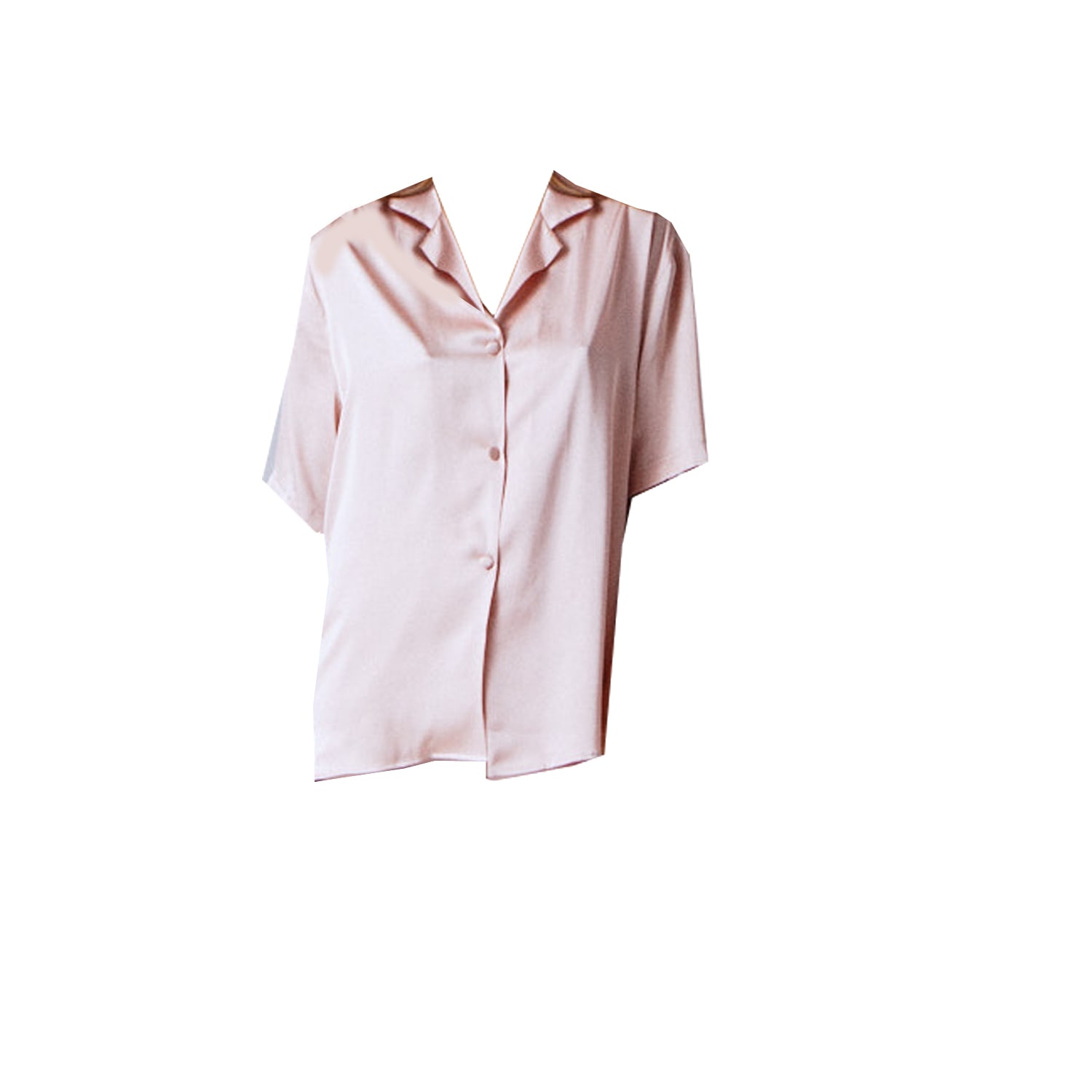 Noblesse Oblige Women's Rose Gold Nude Soft Revere Collar Sleep Set In Rose Gold