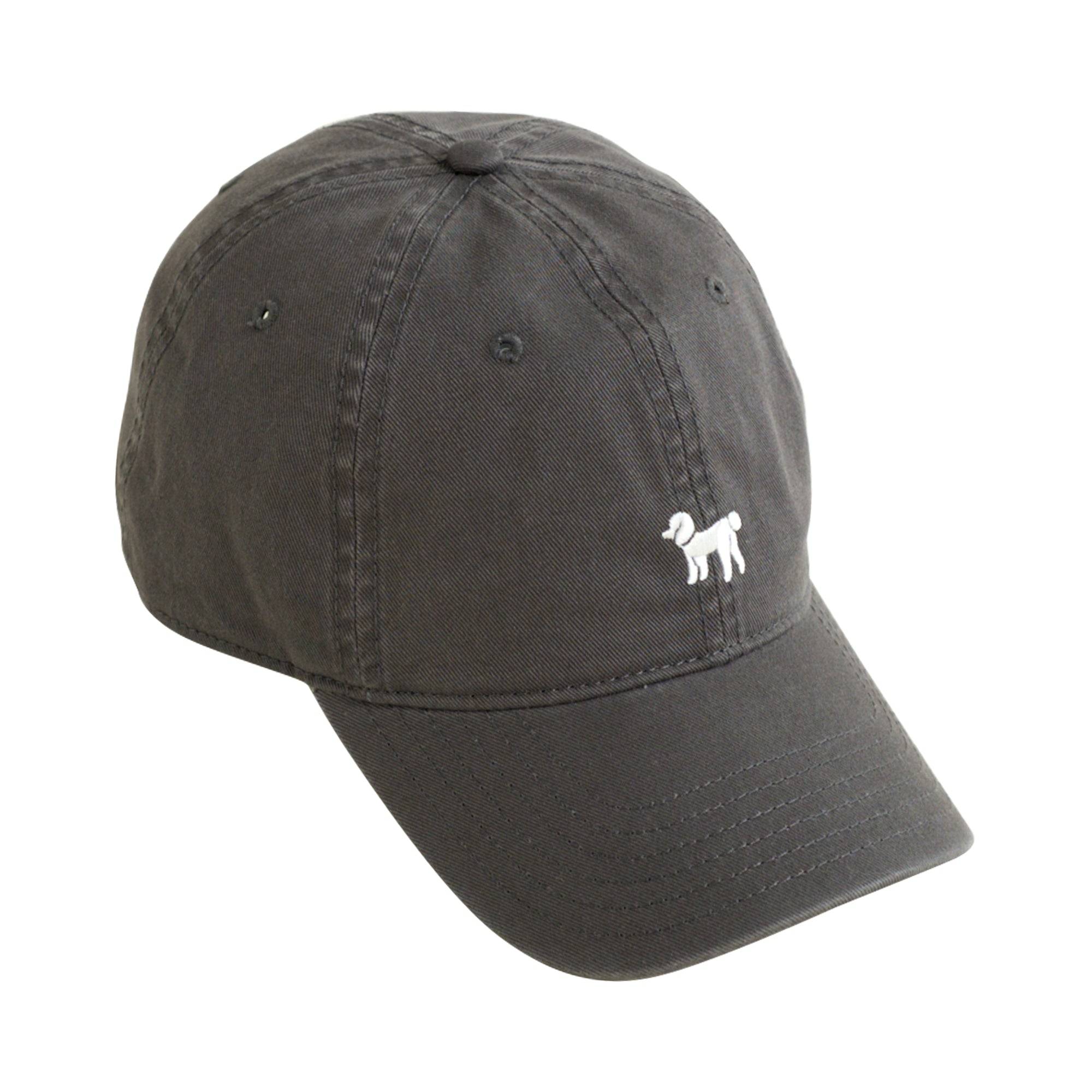Lost Pattern Nyc Women's Pan Pan Baseball Cap - Deep Grey In Gray