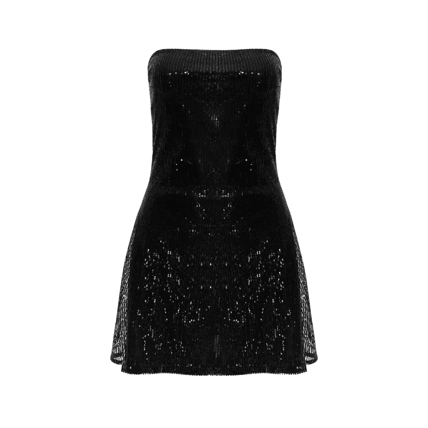 Ow Collection Women's Maya Sequin Mini Dress - Black