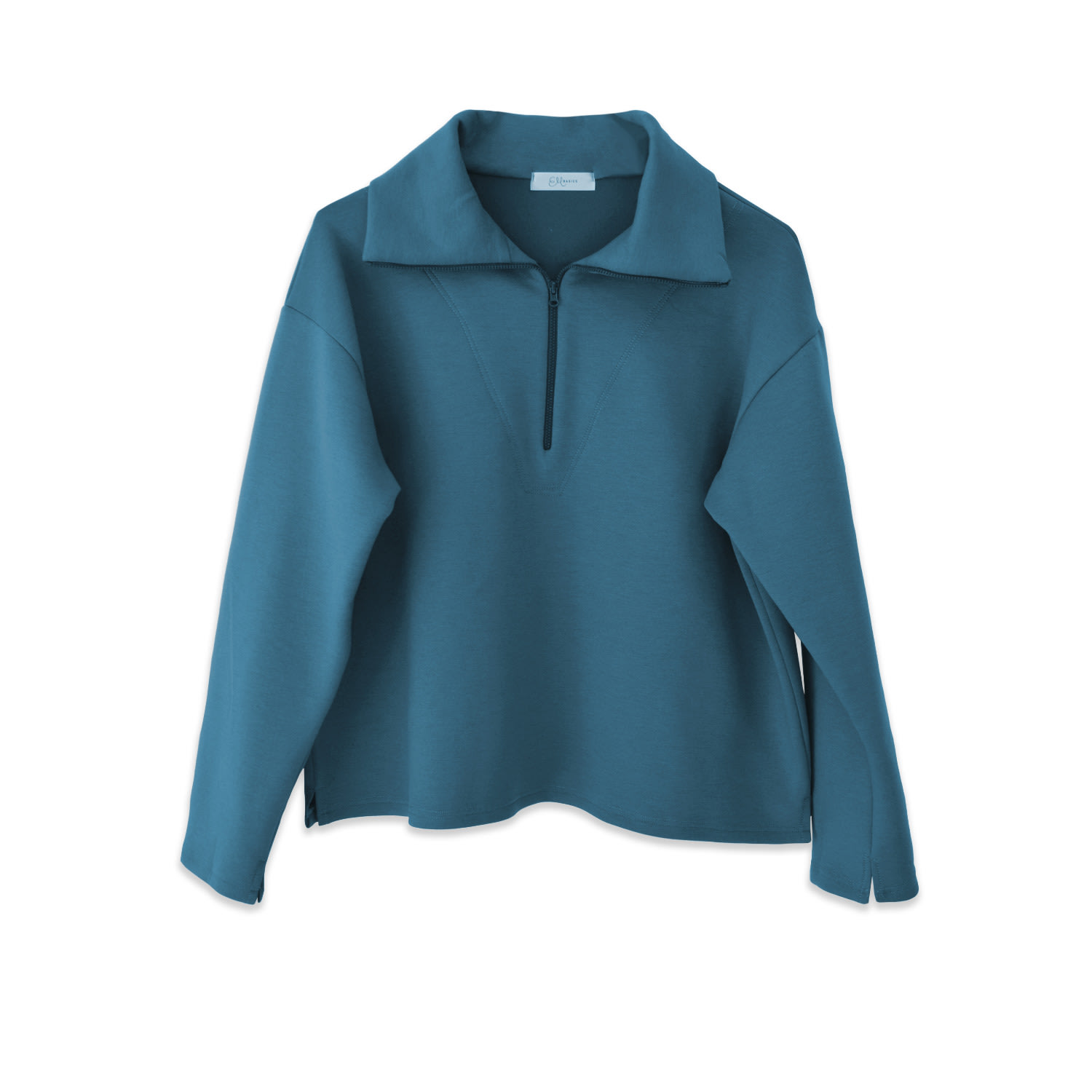 Michella Women's Green / Blue Helena Sweatshirt - Green In Green/blue